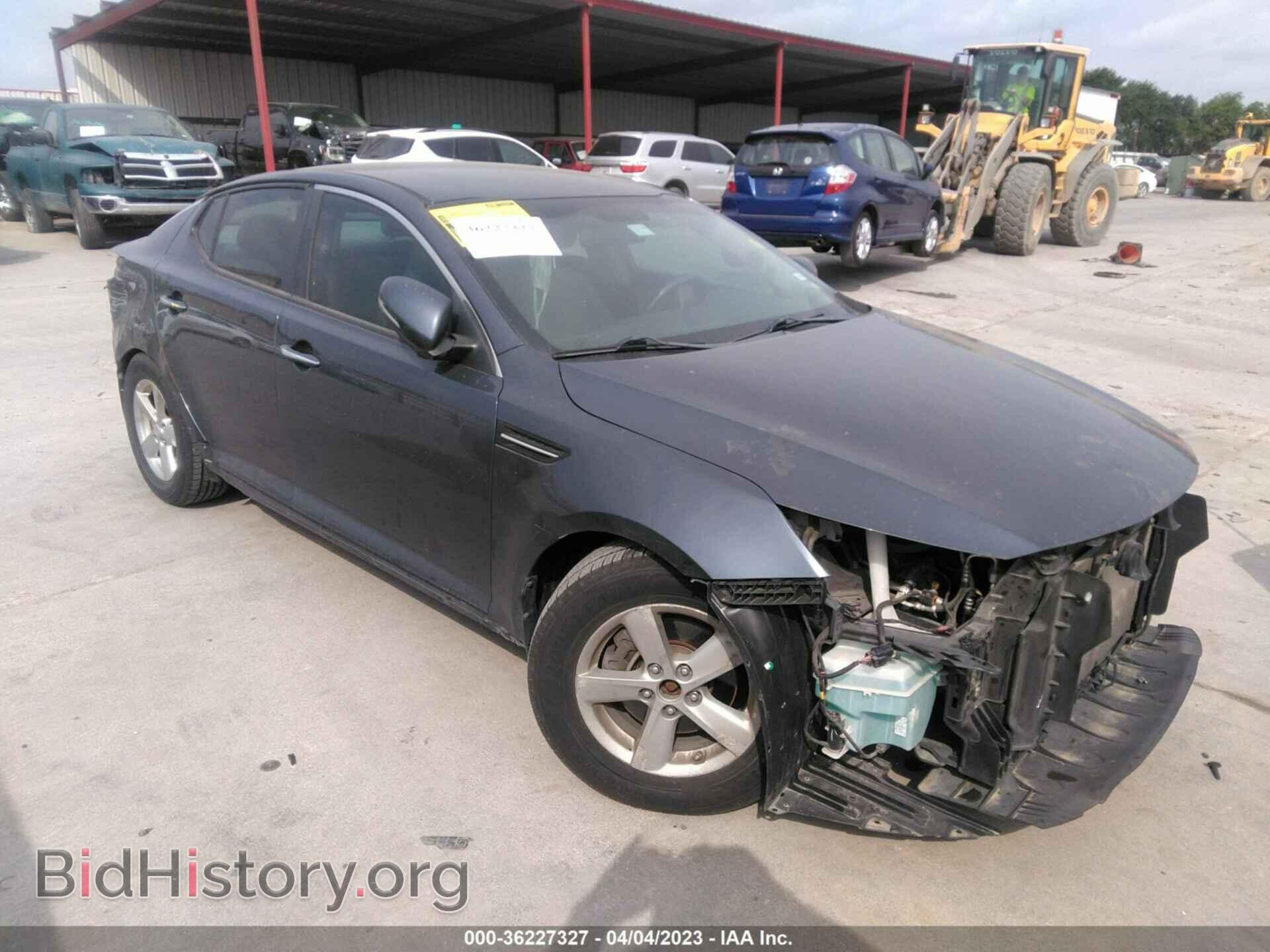 Фотография 5XXGM4A70FG491344 - KIA OPTIMA 2015