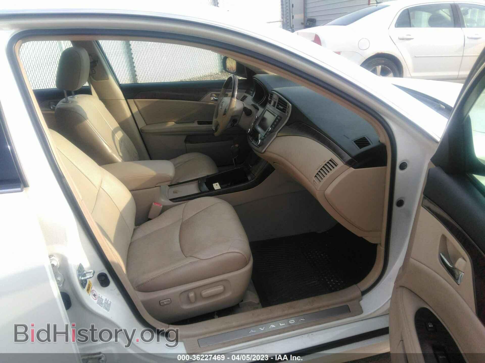2011 TOYOTA AVALON - VIN: 4T1BK3DB1BU374074 - Фото 5