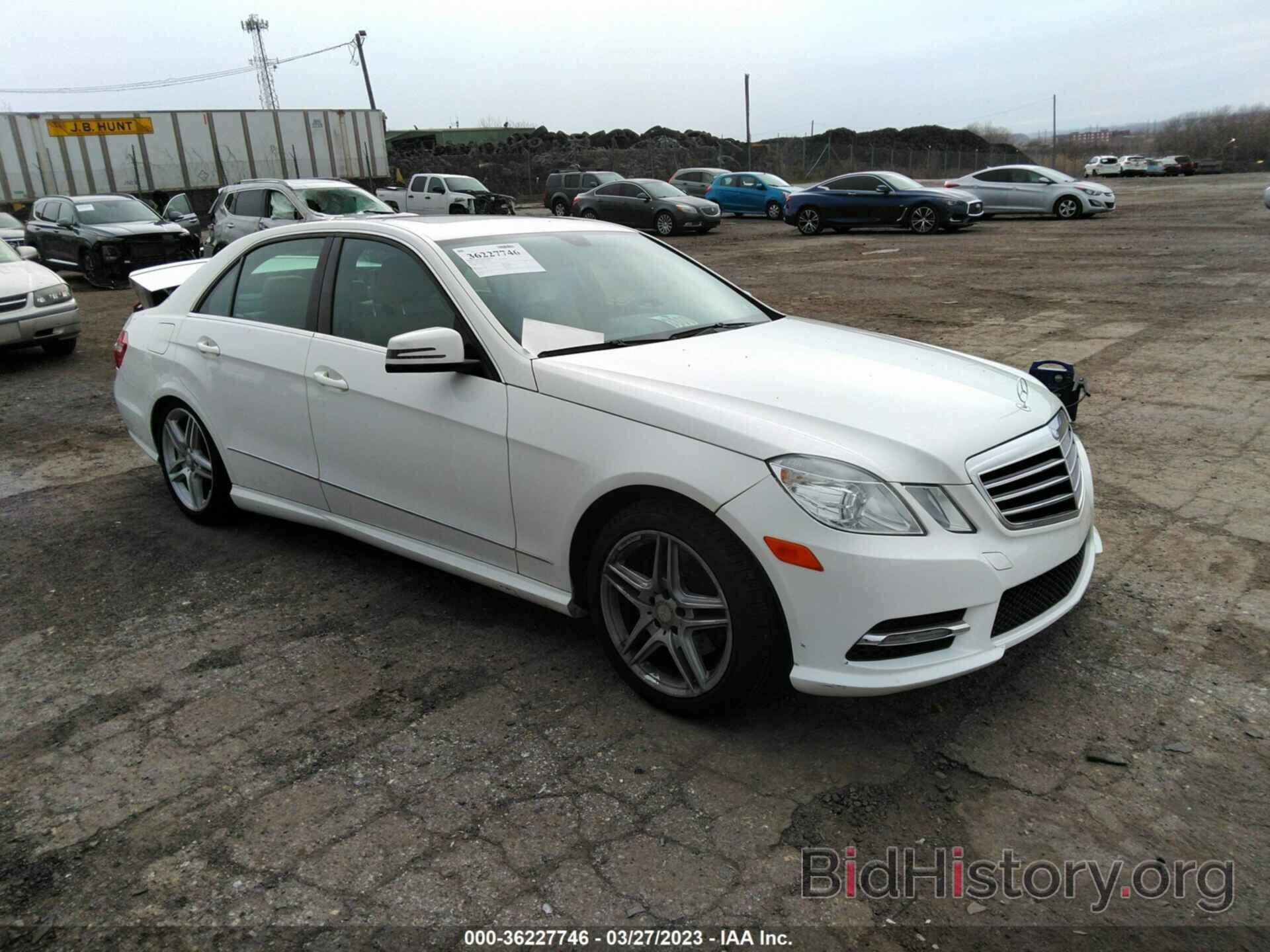 Фотография WDDHF8JB8DA719244 - MERCEDES-BENZ E-CLASS 2013