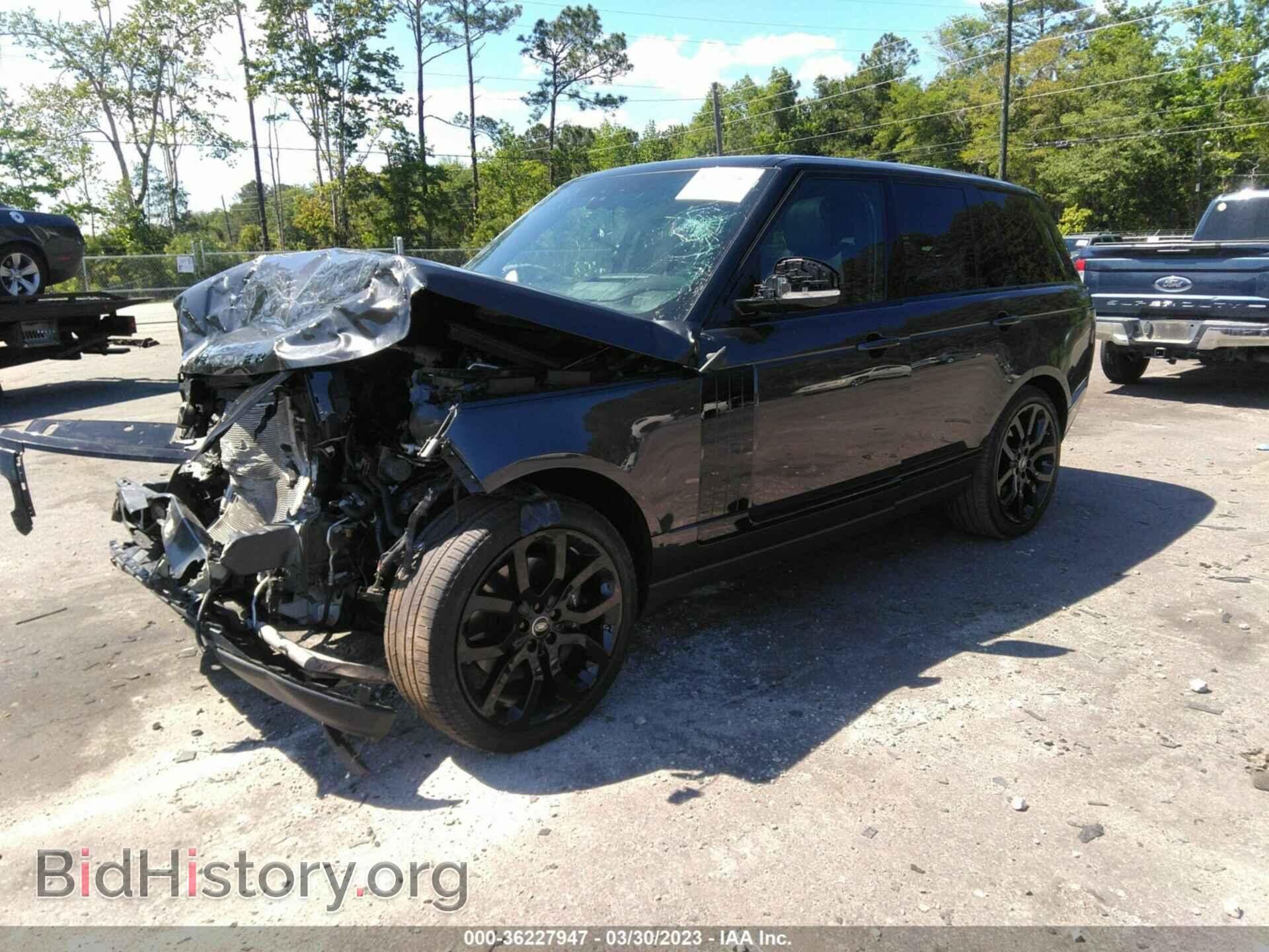 2021 LAND ROVER RANGE ROVER - VIN: SALGS2SE7MA420697 - Фото 2