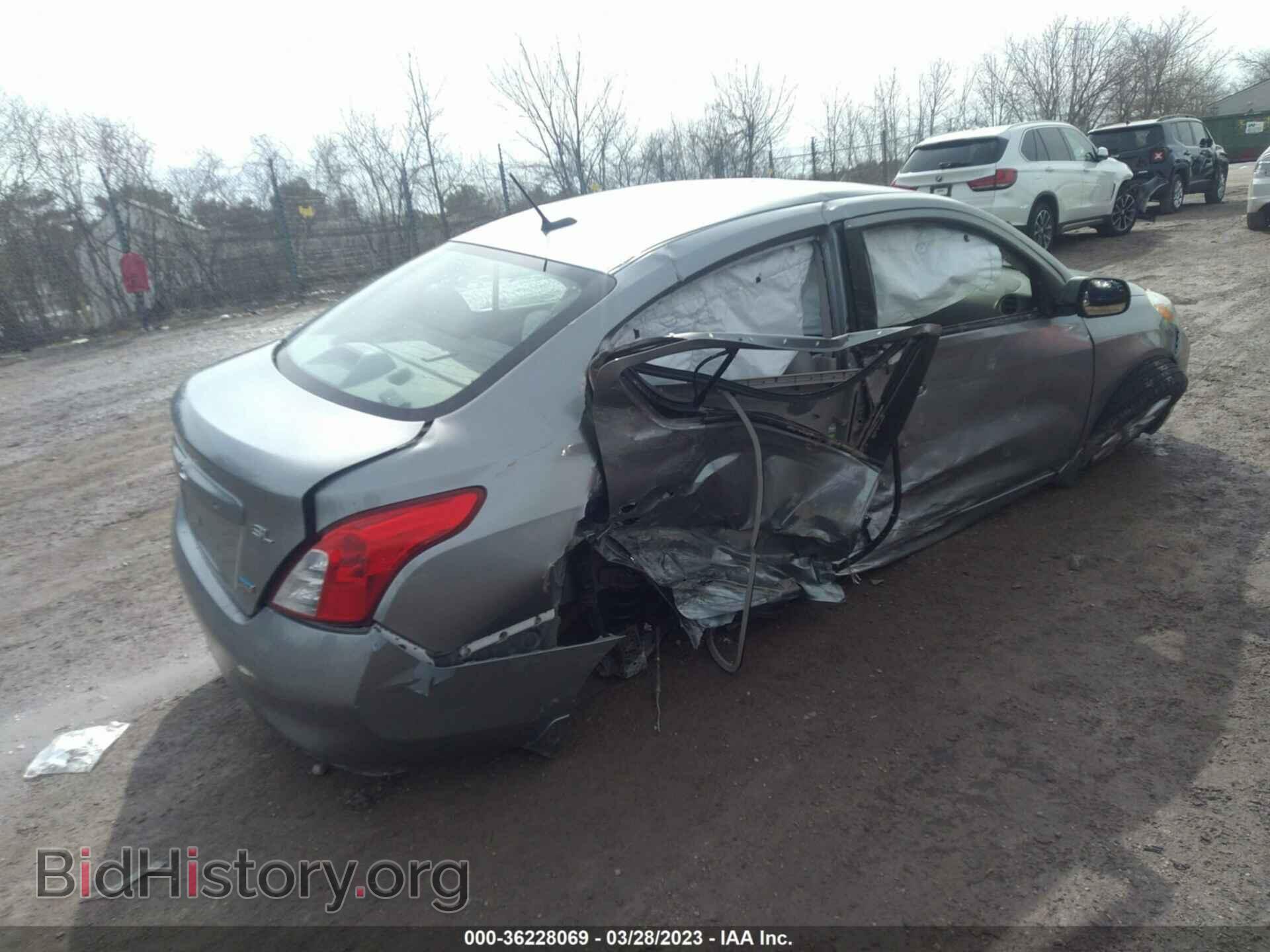 2012 NISSAN VERSA - VIN: 3N1CN7AP3CL934361 - Фото 4