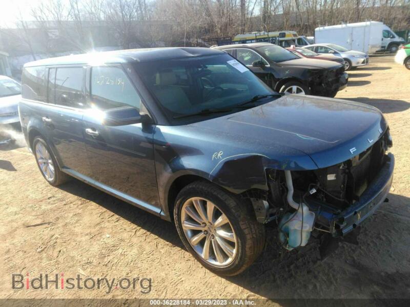 2018 Ford FLEX Limited (VIN 2FMHK6D86JBA08437) — photo 1 of 12, IAAI, damage: front end