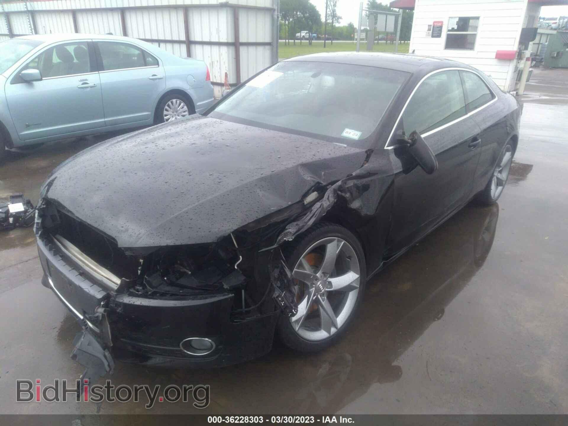 2012 AUDI A5 - VIN: WAULFAFR7CA023813 - Фото 2