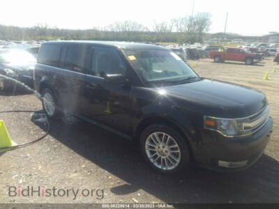 2013 Ford FLEX SEL, черный — VIN 2FMGK5C85DBD34080, IAAI