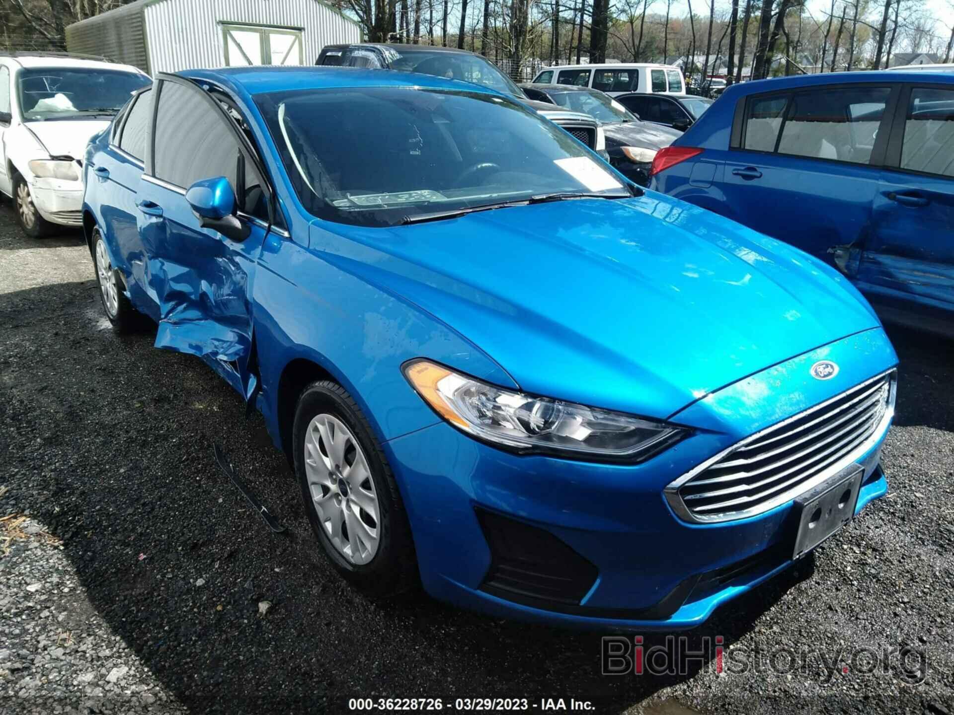 Photo 3FA6P0G73KR103575 - FORD FUSION 2019