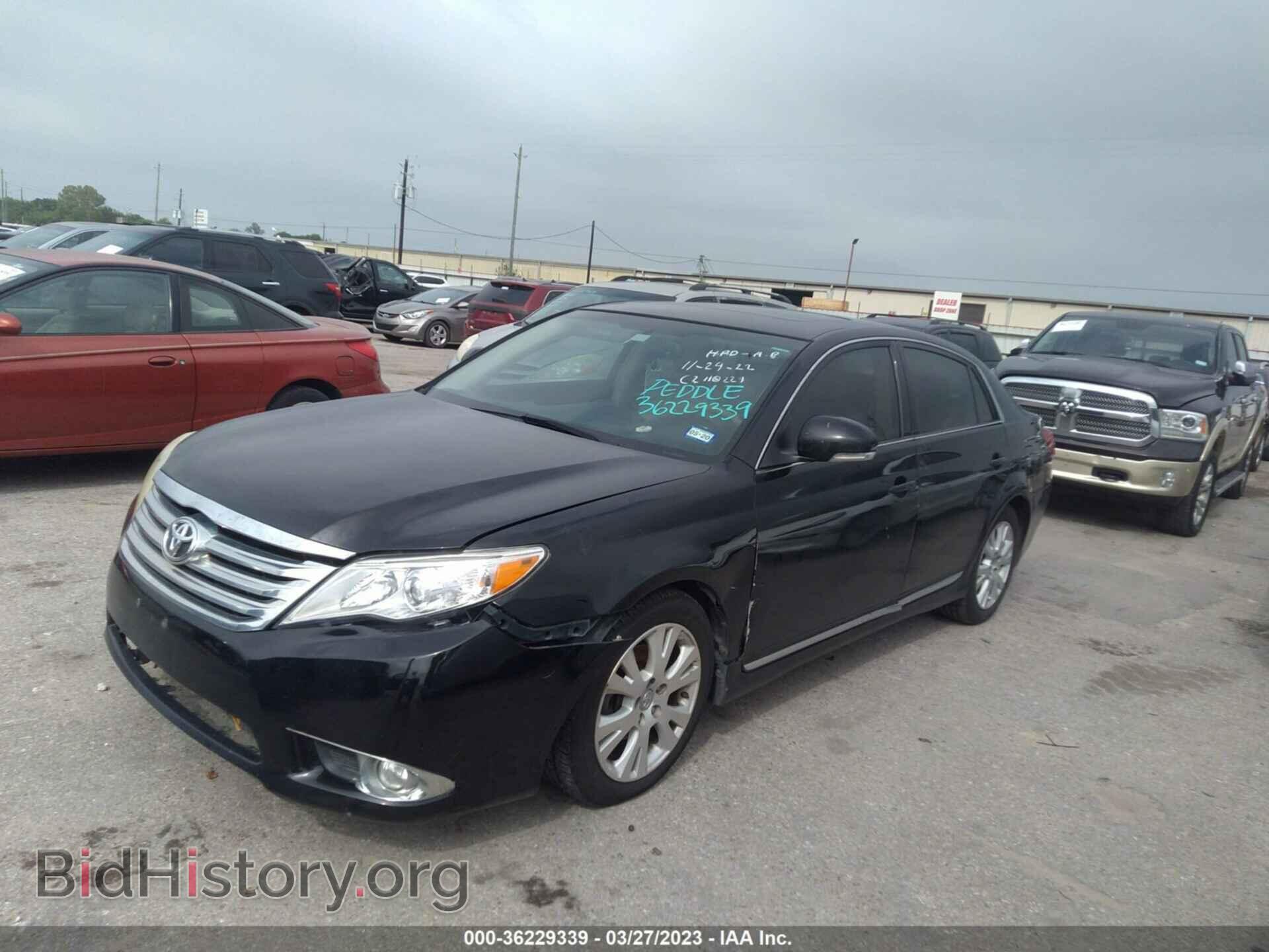 2012 TOYOTA AVALON - VIN: 4T1BK3DB0CU448621 - Фото 2