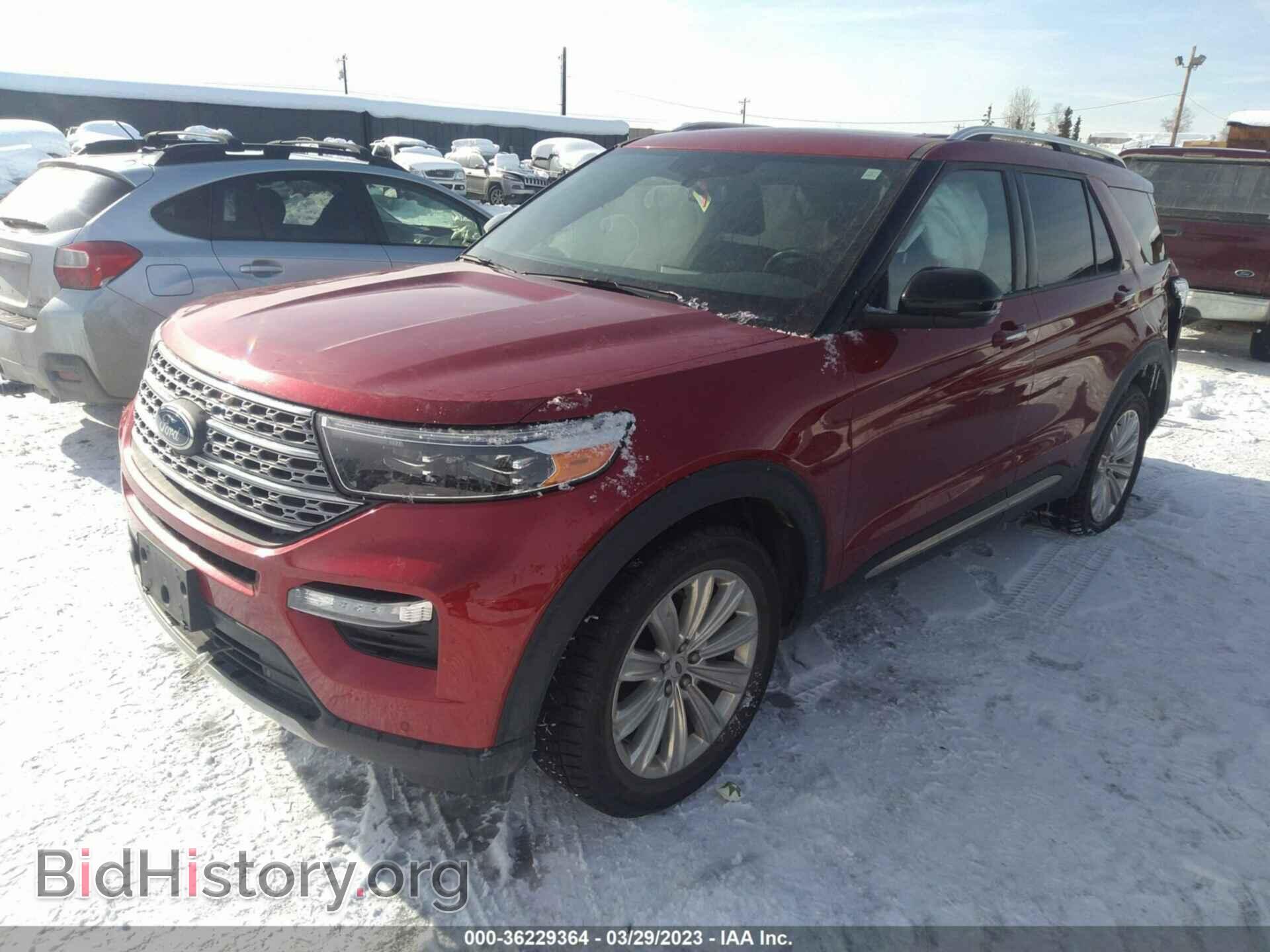 2020 FORD EXPLORER - VIN: 1FMSK8FH5LGA55128 - Фото 2