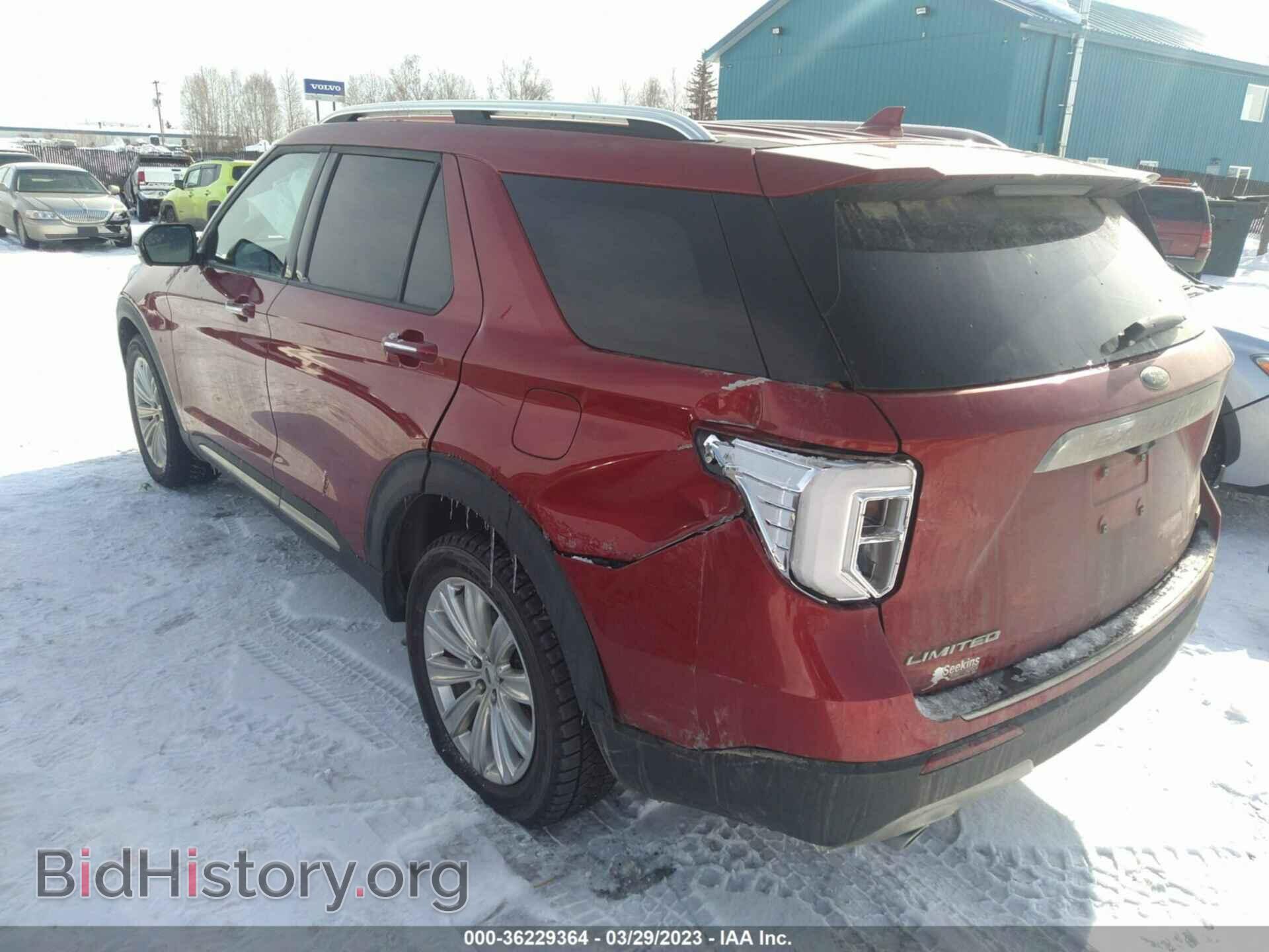 2020 FORD EXPLORER - VIN: 1FMSK8FH5LGA55128 - Фото 3
