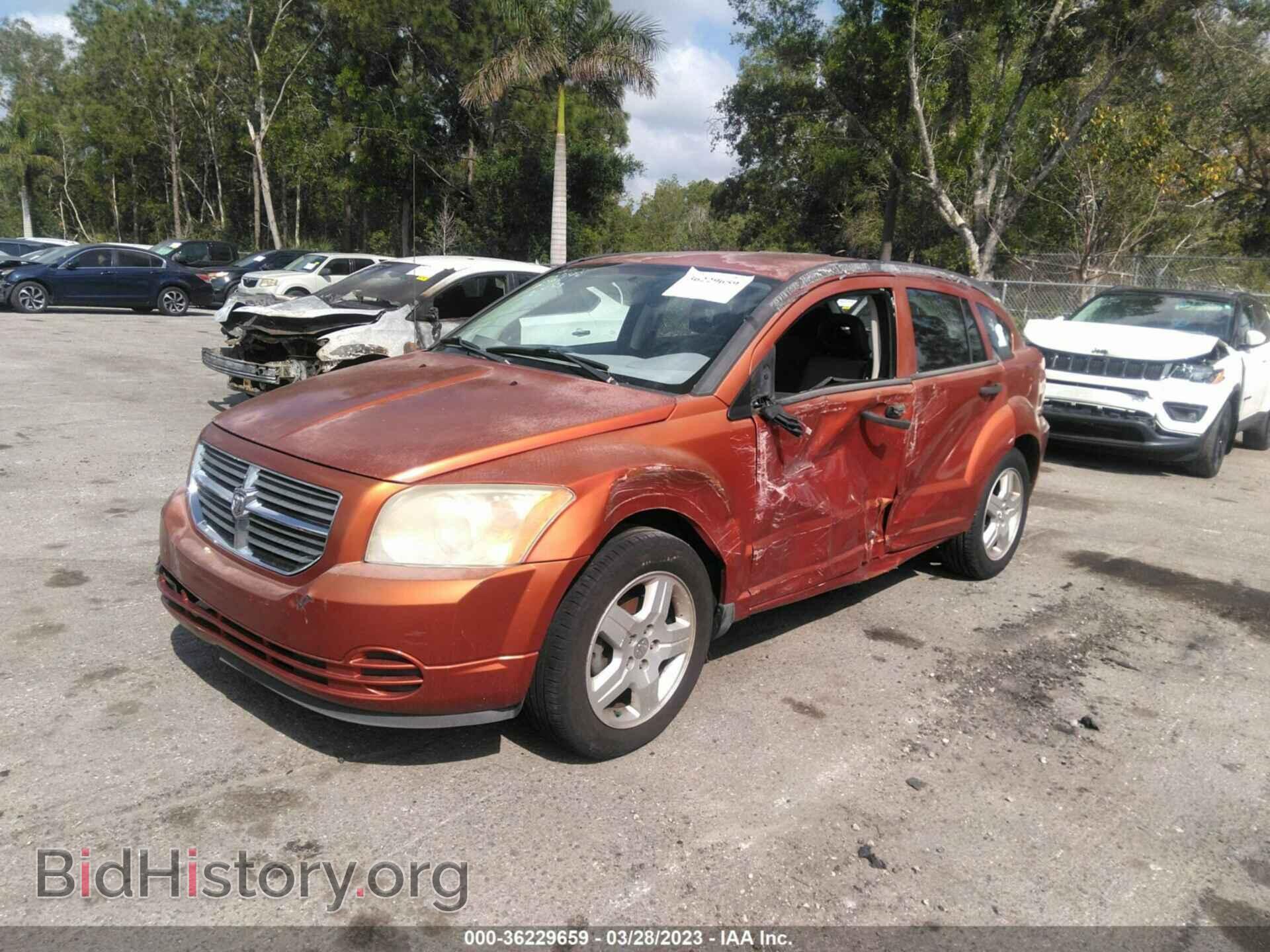 2008 DODGE CALIBER - VIN: 1B3HB48BX8D703184 - Фото 2