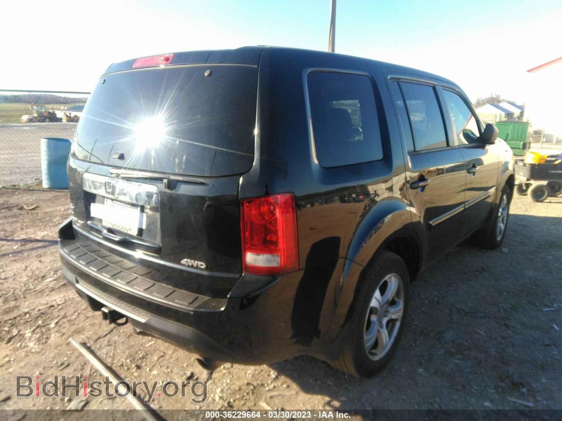 2013 HONDA PILOT - VIN: 5FNYF4H52DB048034 - Фото 4