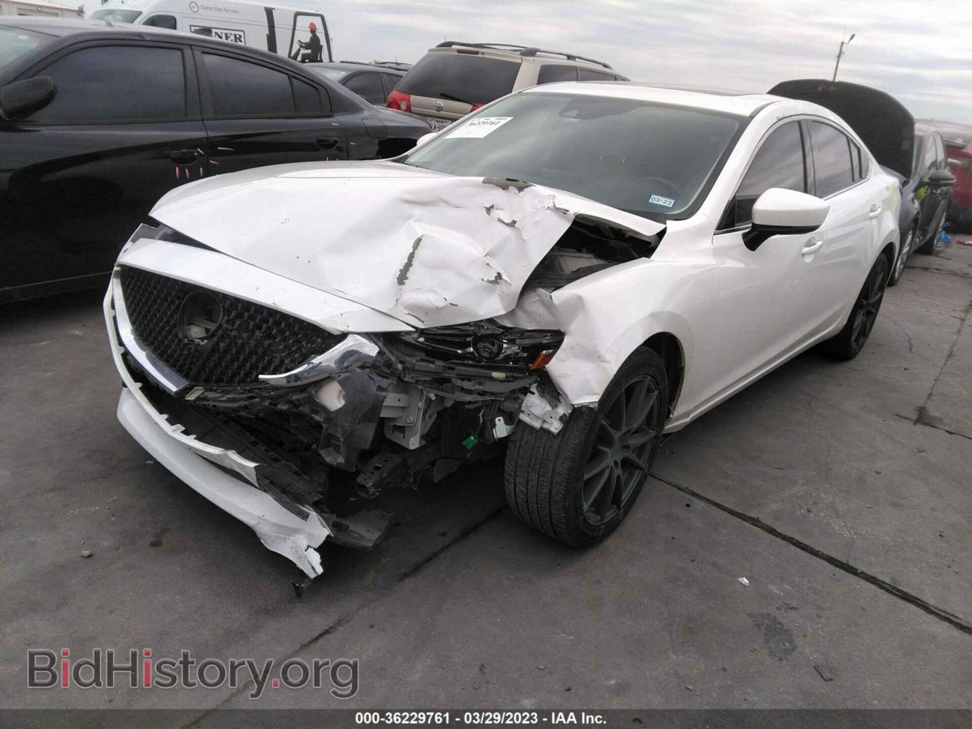 2018 MAZDA MAZDA6 - VIN: JM1GL1VM5J1323706 - Фото 2