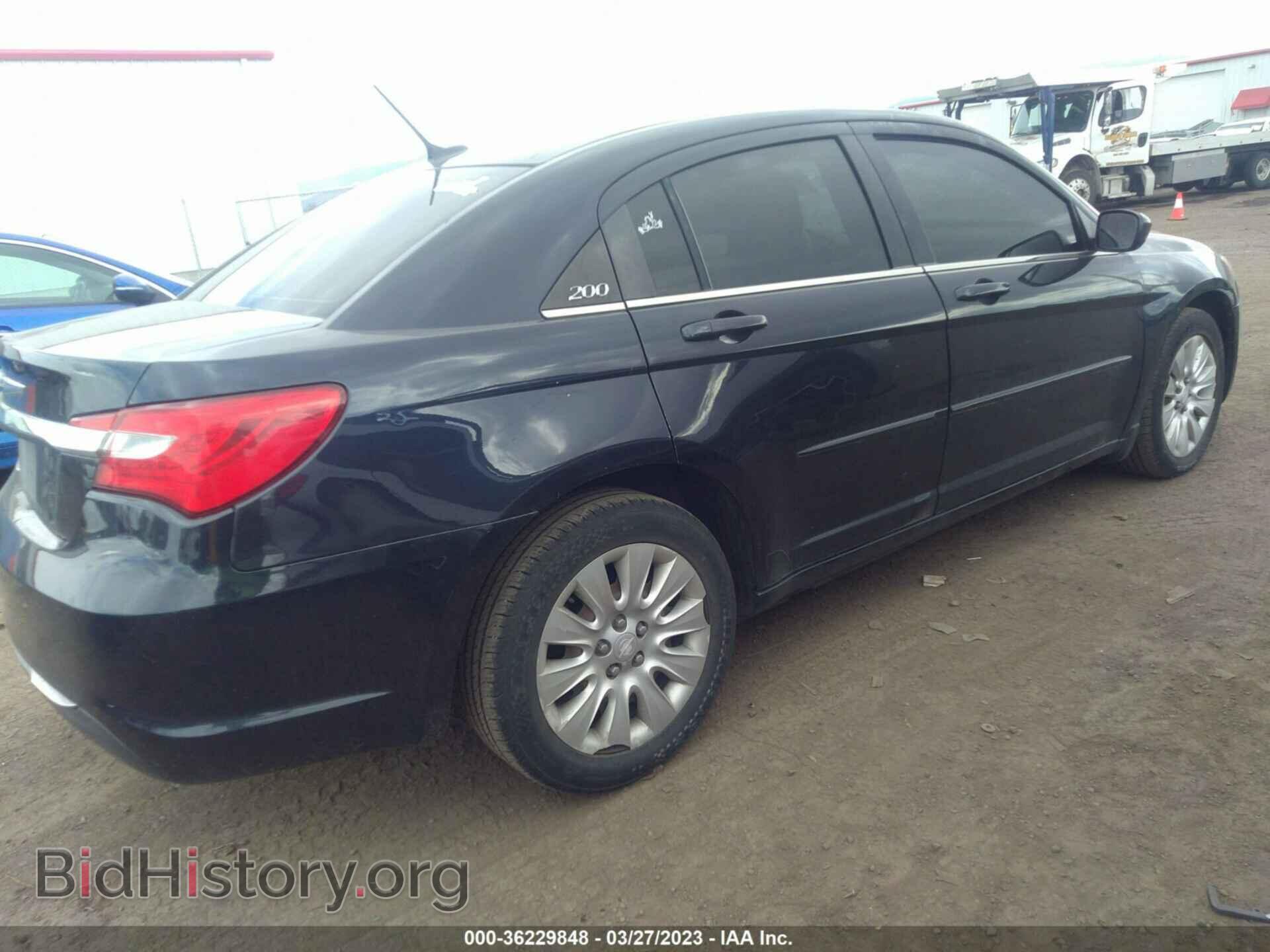 2012 CHRYSLER 200 - VIN: 1C3CCBAB3CN225959 - Фото 4