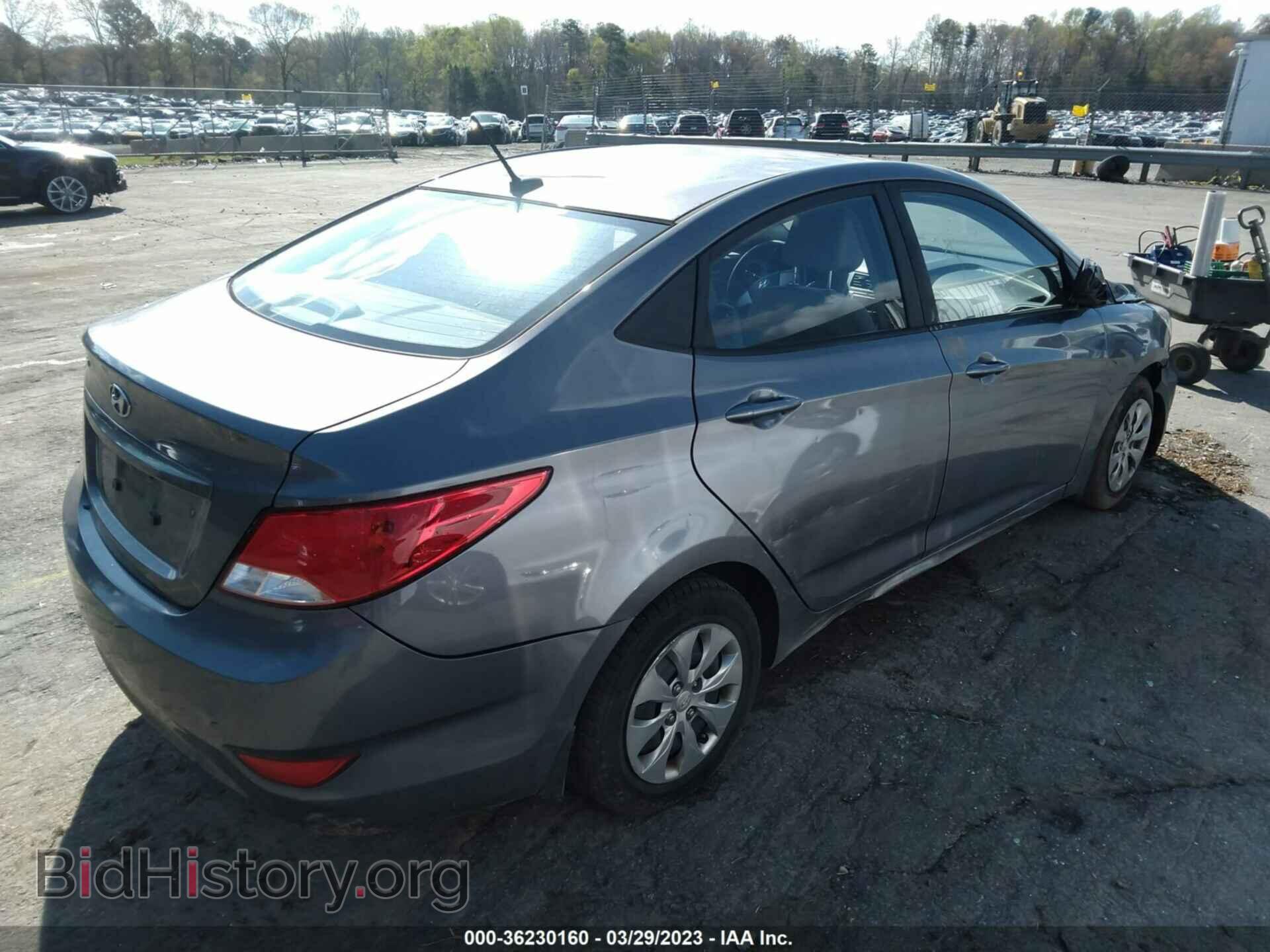 2016 HYUNDAI ACCENT - VIN: KMHCT4AE0GU109899 - Фото 4