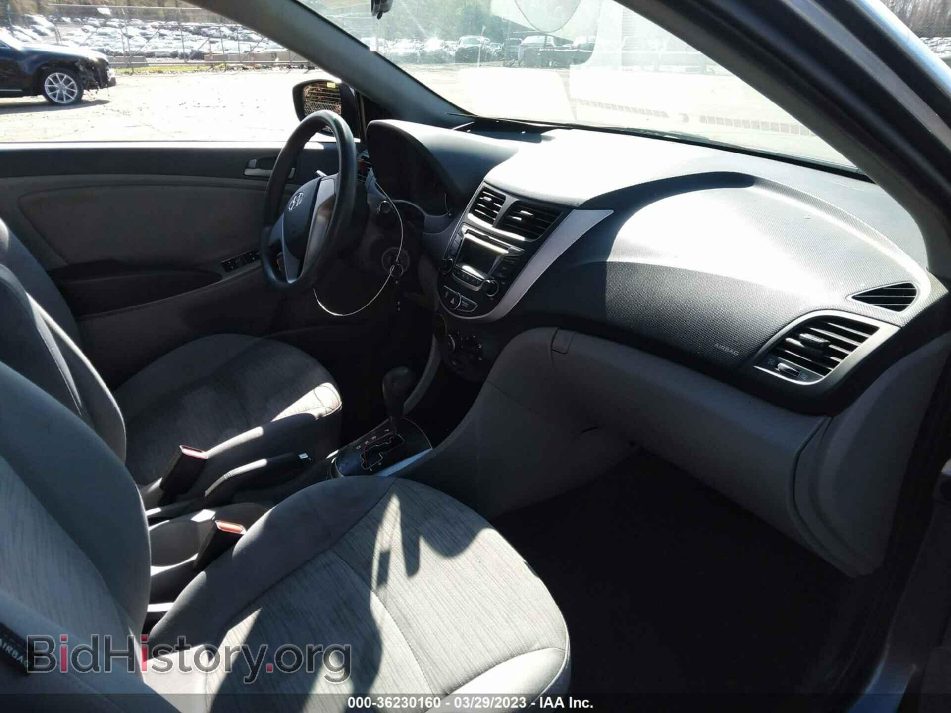 2016 HYUNDAI ACCENT - VIN: KMHCT4AE0GU109899 - Фото 5