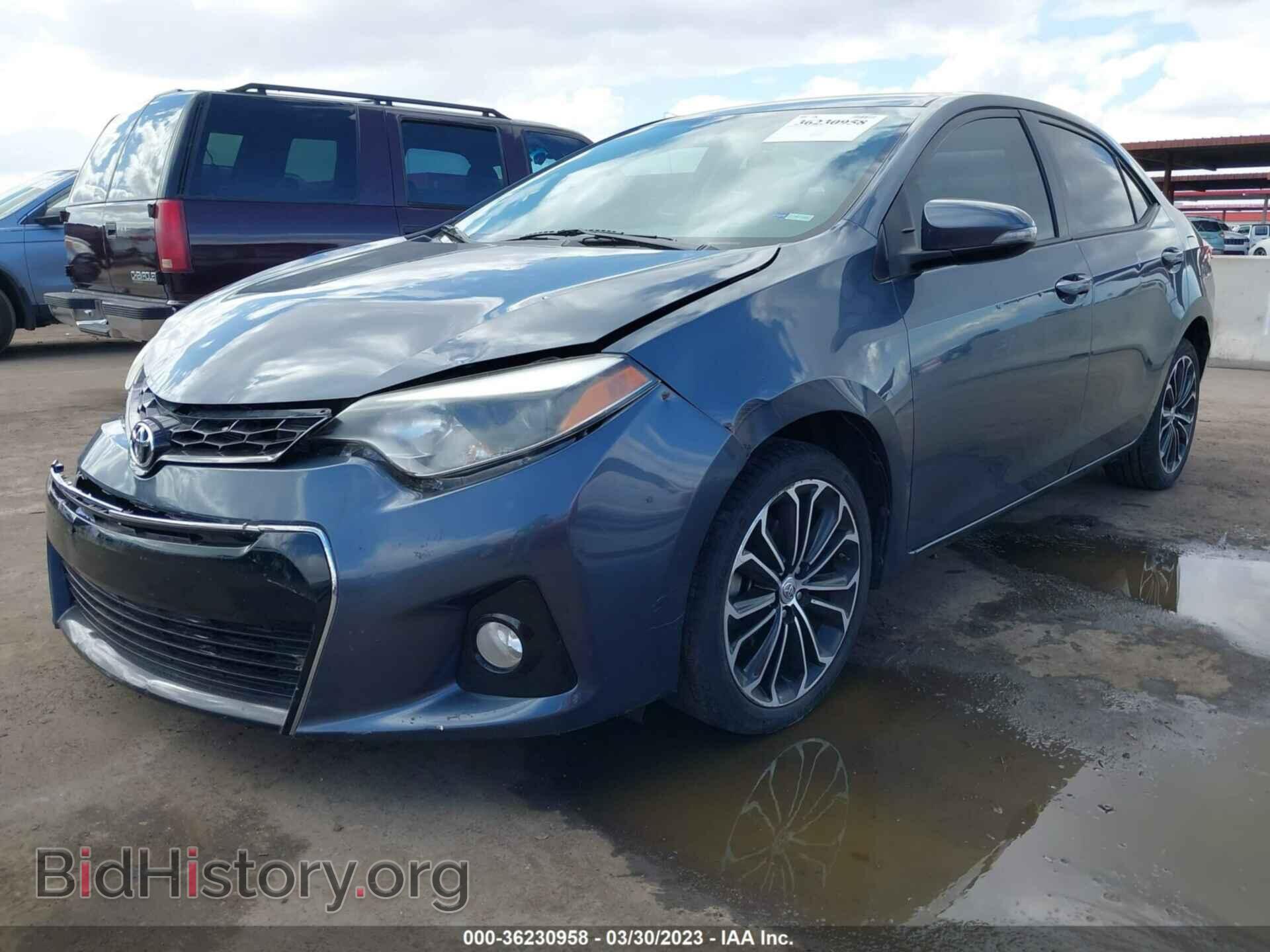 2014 TOYOTA COROLLA - VIN: 5YFBURHE2EP163473 - Фото 2