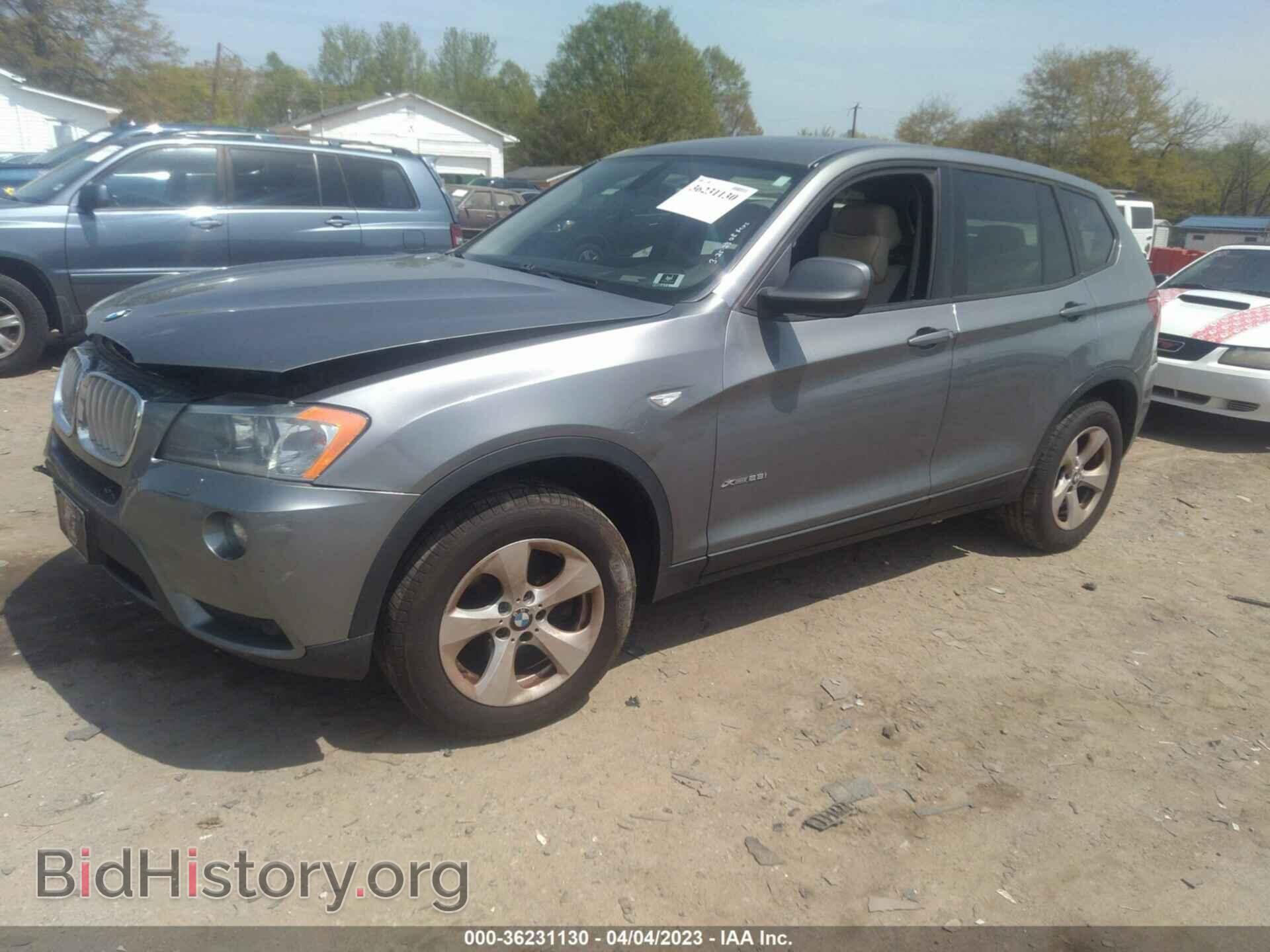 2011 BMW X3 - VIN: 5UXWX5C52BL716537 - Фото 2