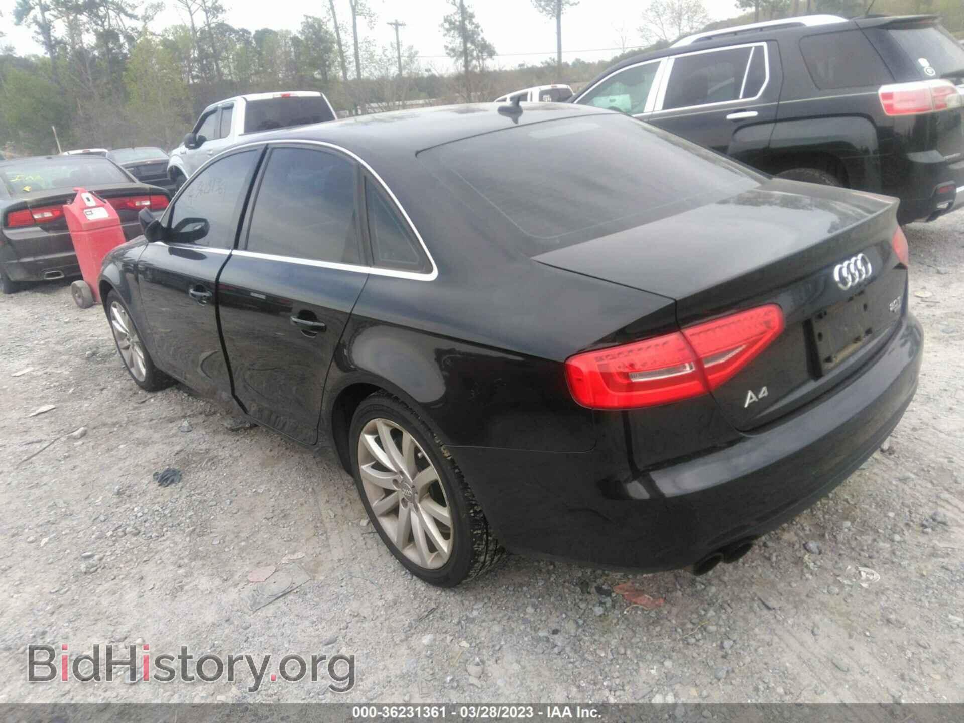 2013 AUDI A4 - VIN: WAUFFAFL2DA167490 - Фото 3
