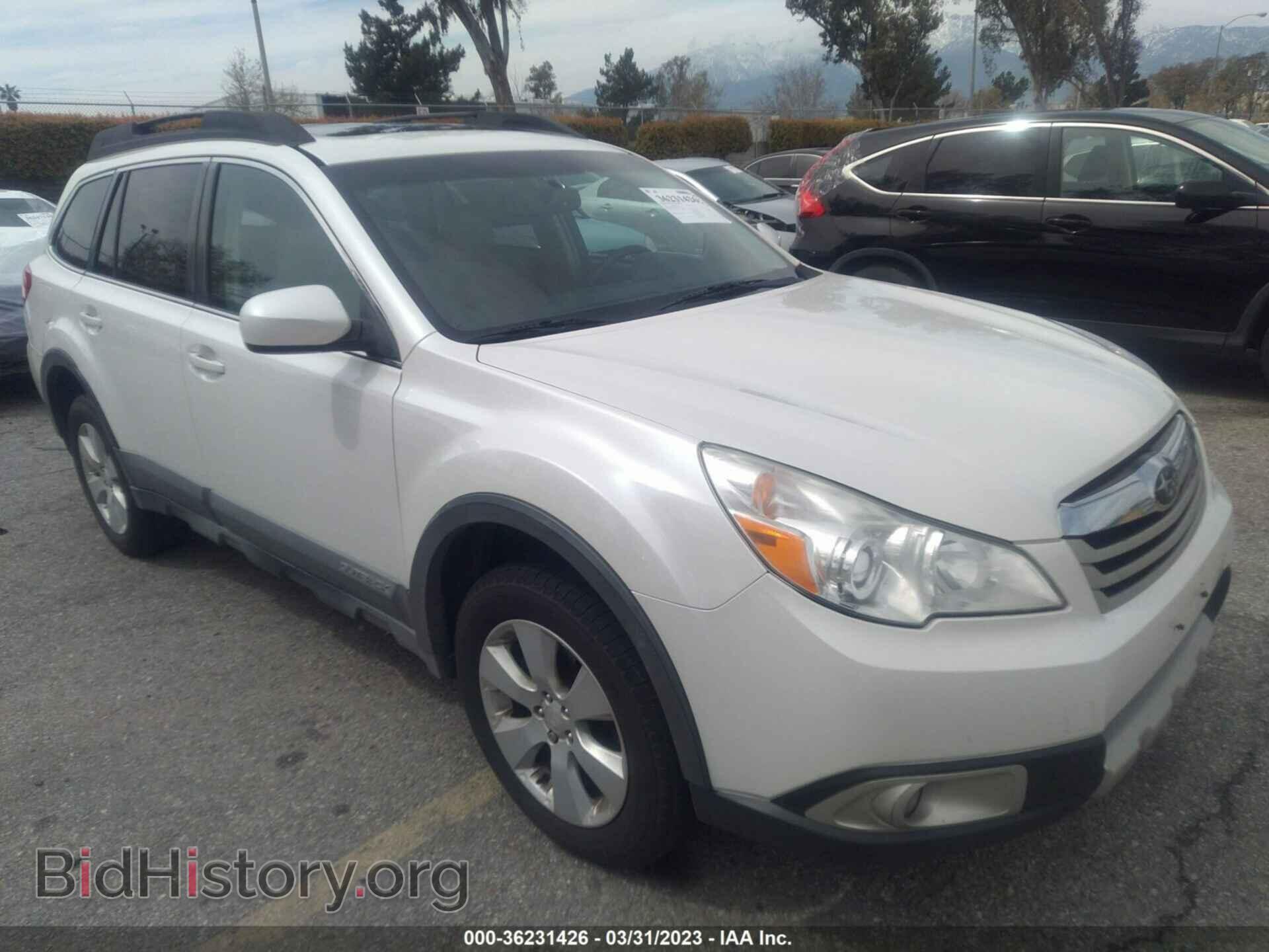 Фотография 4S4BRBLC2B3352283 - SUBARU OUTBACK 2011