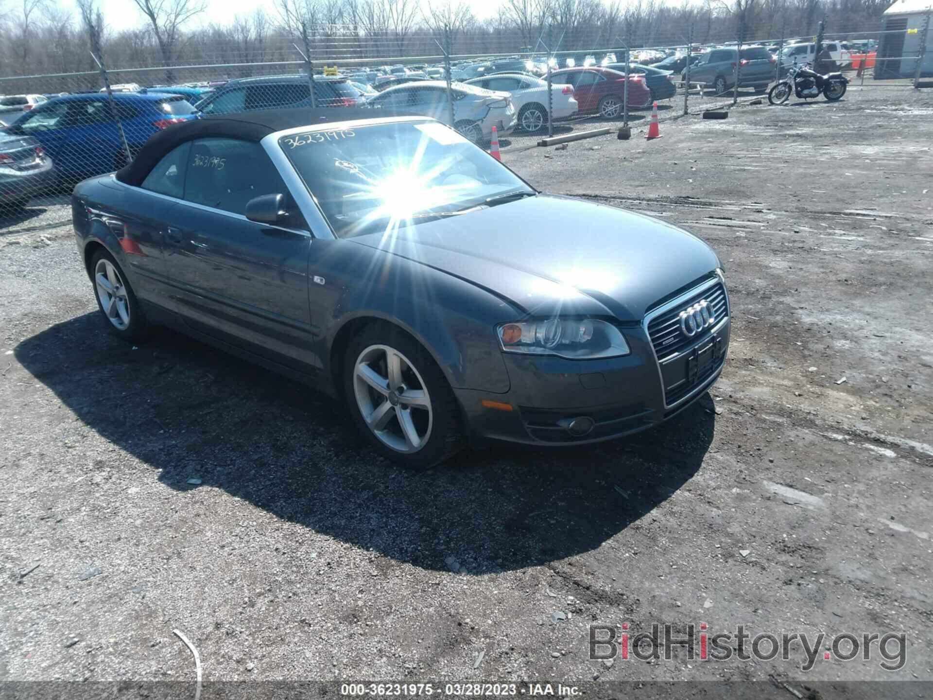 Photo WAUDH48H87K026336 - AUDI A4 2007