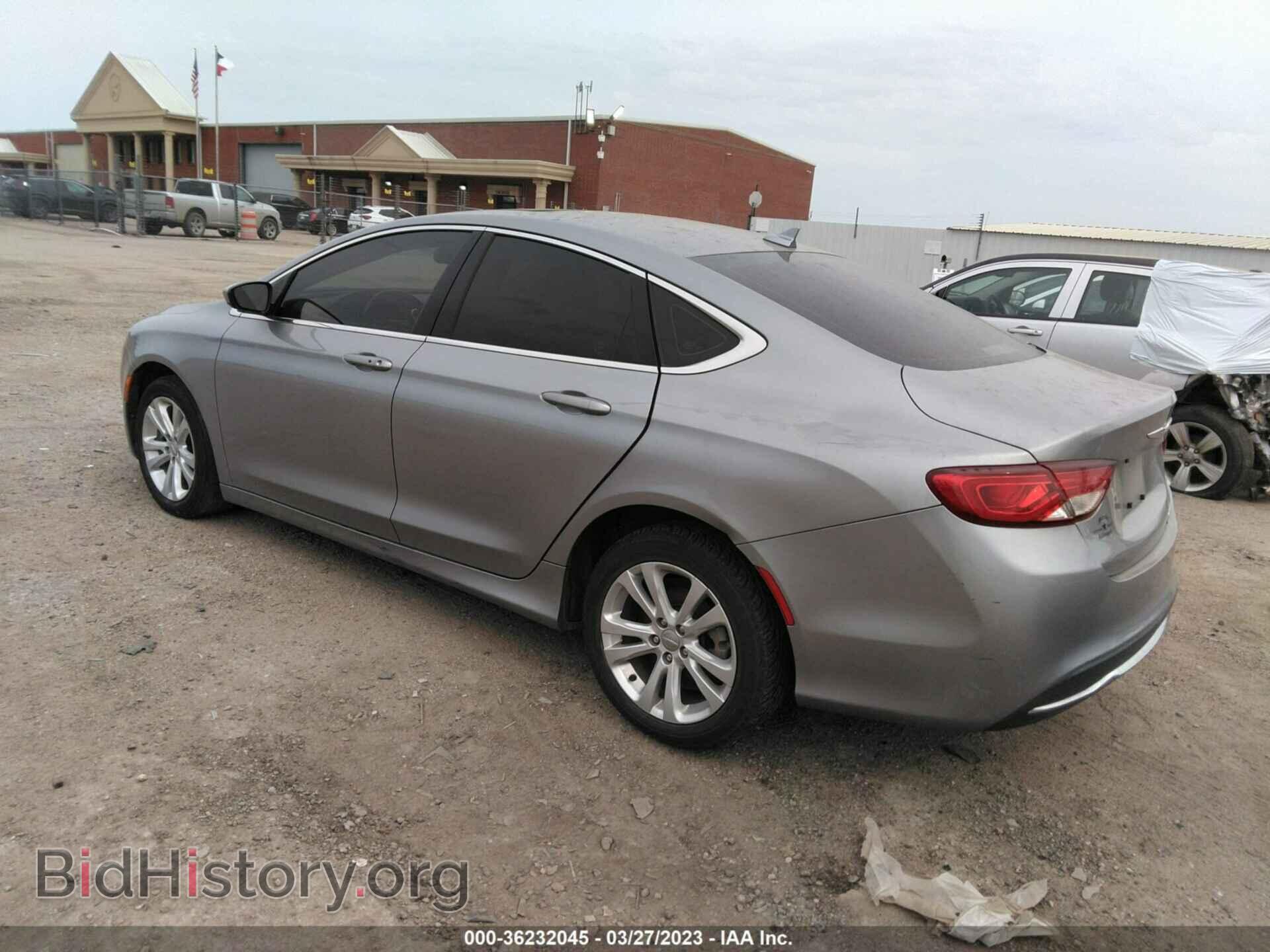 2016 CHRYSLER 200 - VIN: 1C3CCCABXGN102204 - Фото 3