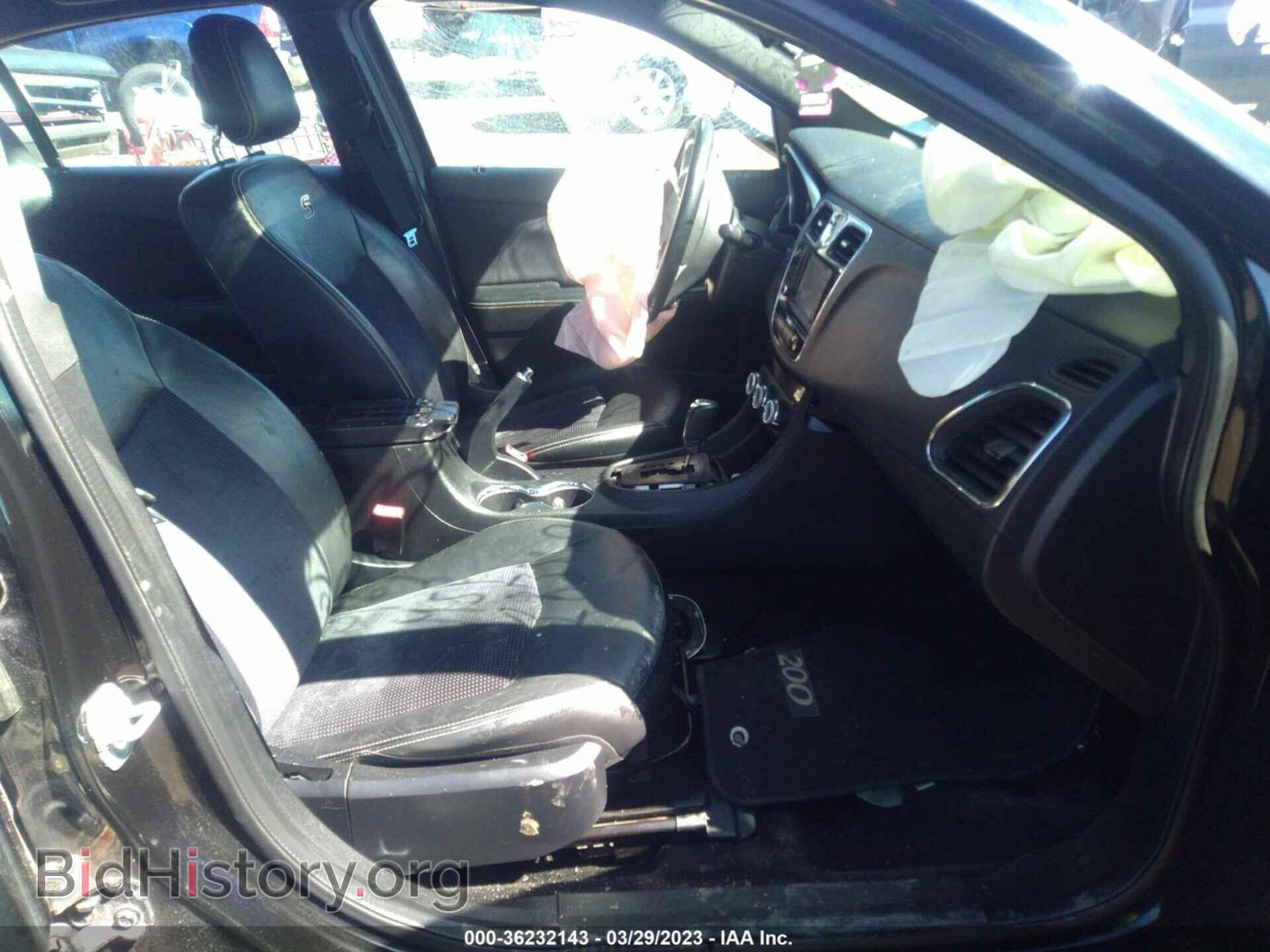 2012 CHRYSLER 200 - VIN: 1C3CCBHG0CN150350 - Фото 5