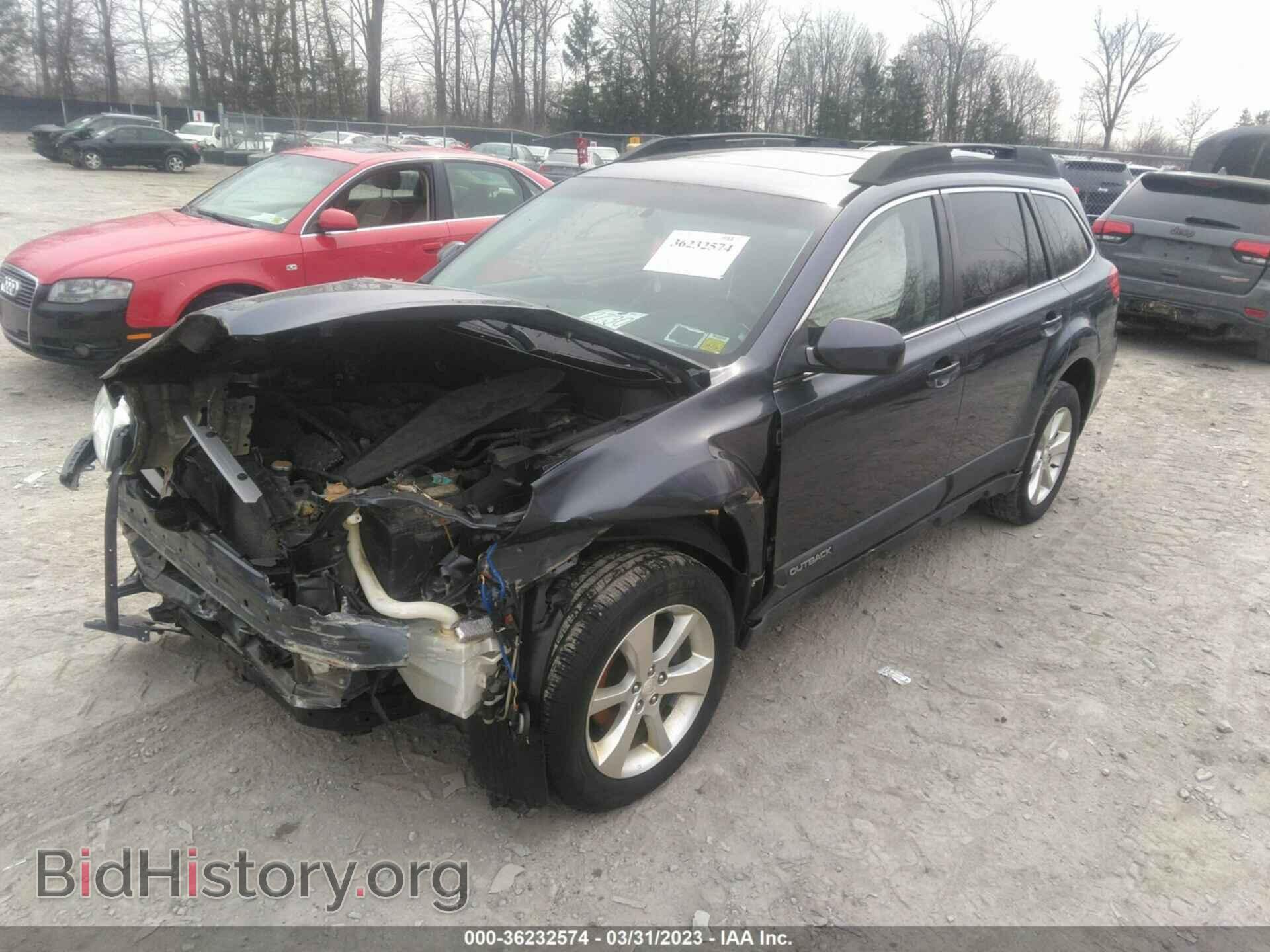 2014 SUBARU OUTBACK - VIN: 4S4BRBLC0E3314409 - Фото 2