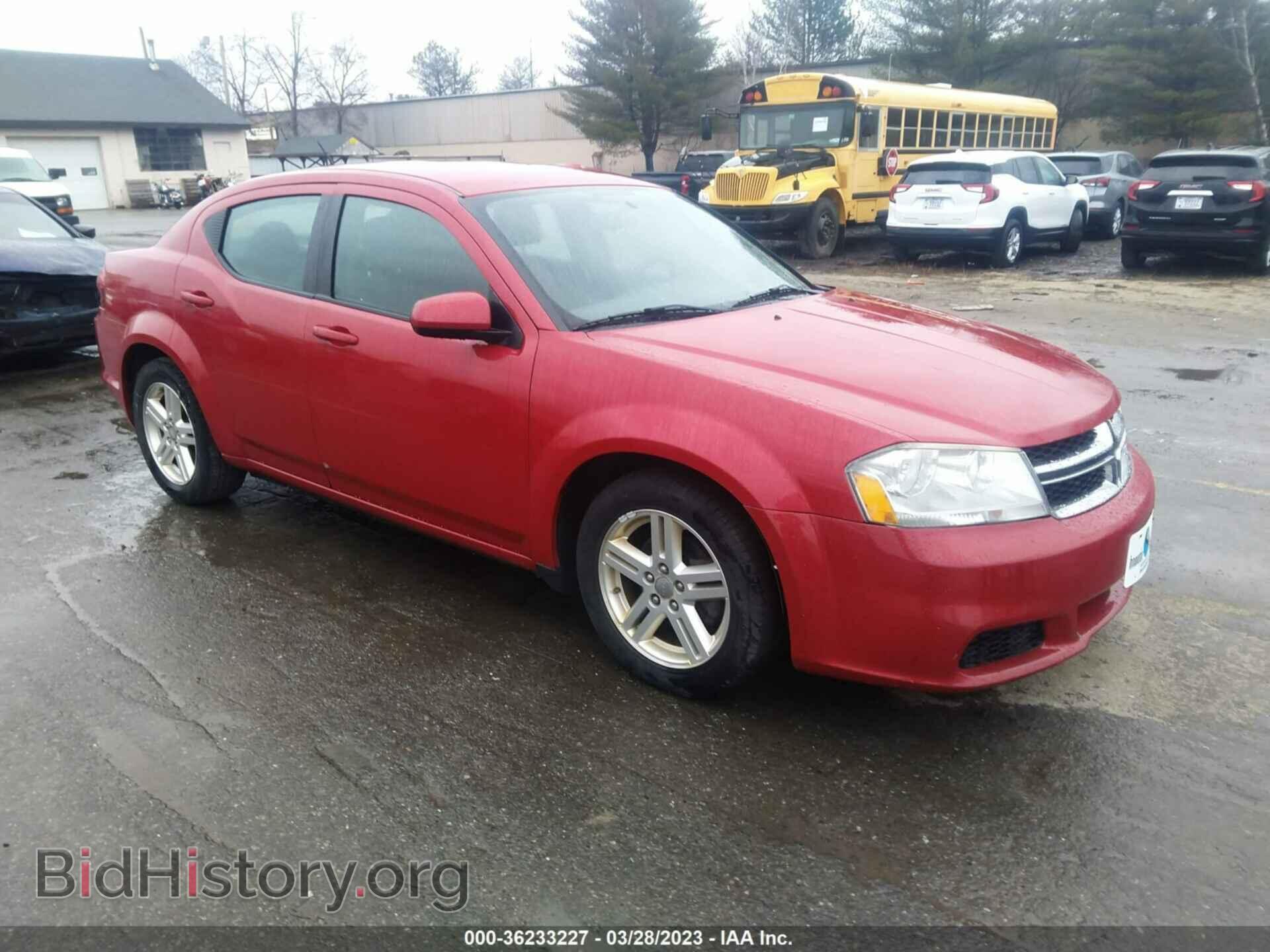 Photo 1C3CDZCB3CN223485 - DODGE AVENGER 2012