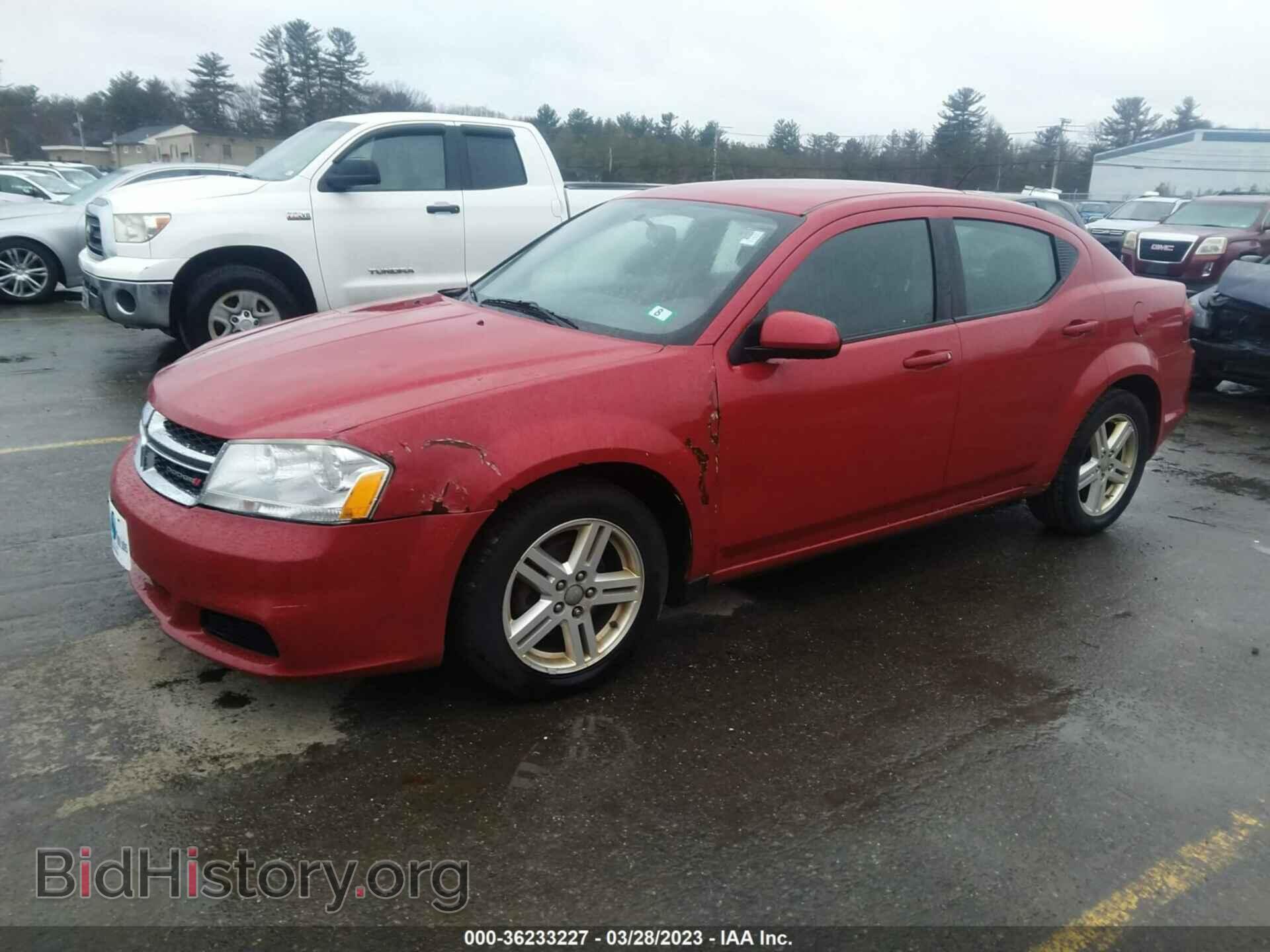 2012 DODGE AVENGER - VIN: 1C3CDZCB3CN223485 - Фото 2