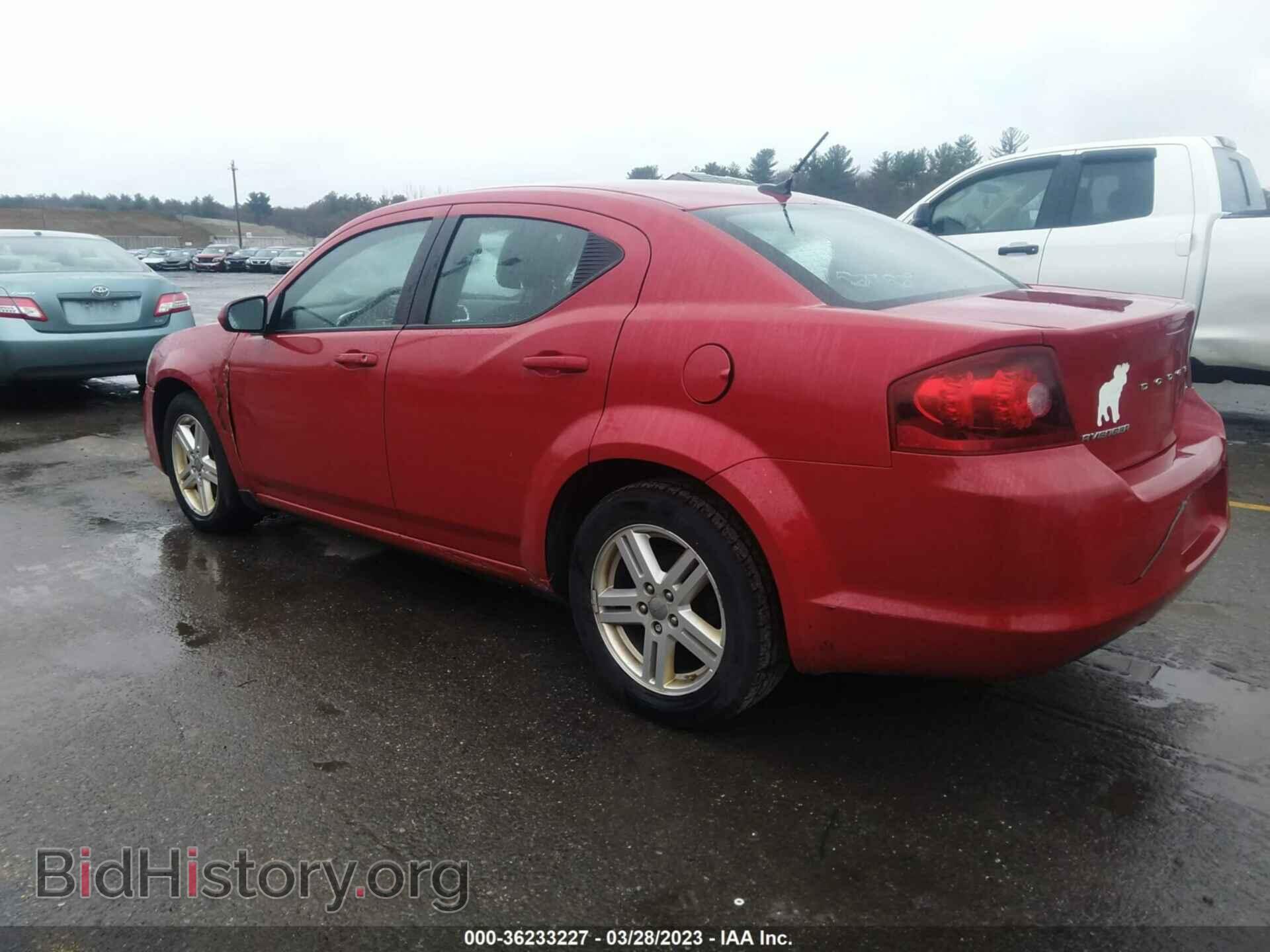 2012 DODGE AVENGER - VIN: 1C3CDZCB3CN223485 - Фото 3