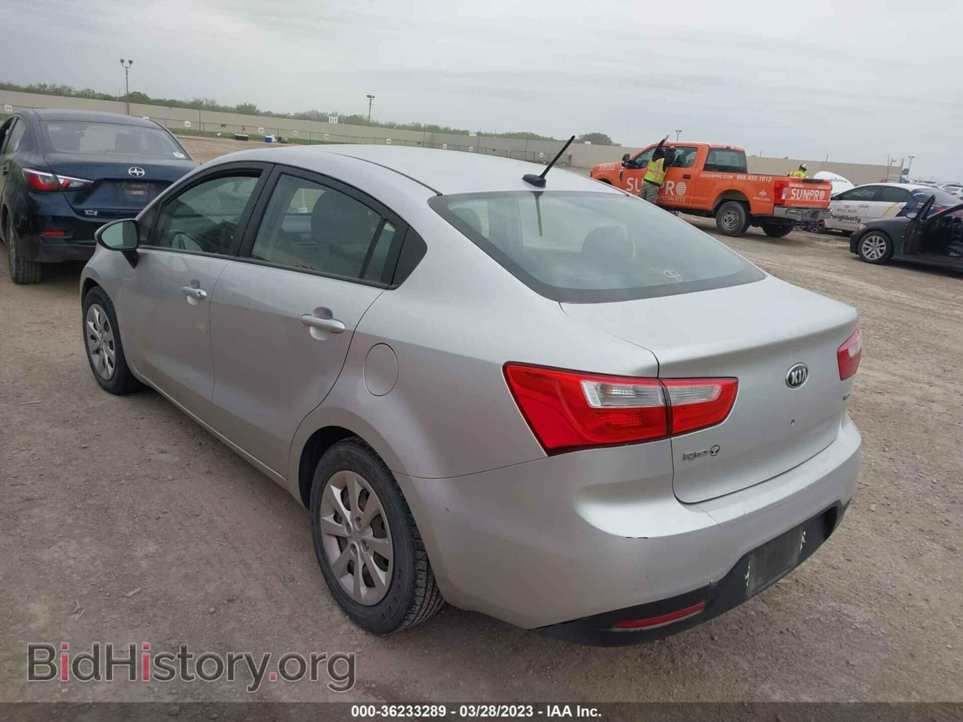2014 KIA RIO - VIN: KNADM4A32E6403274 - Фото 3