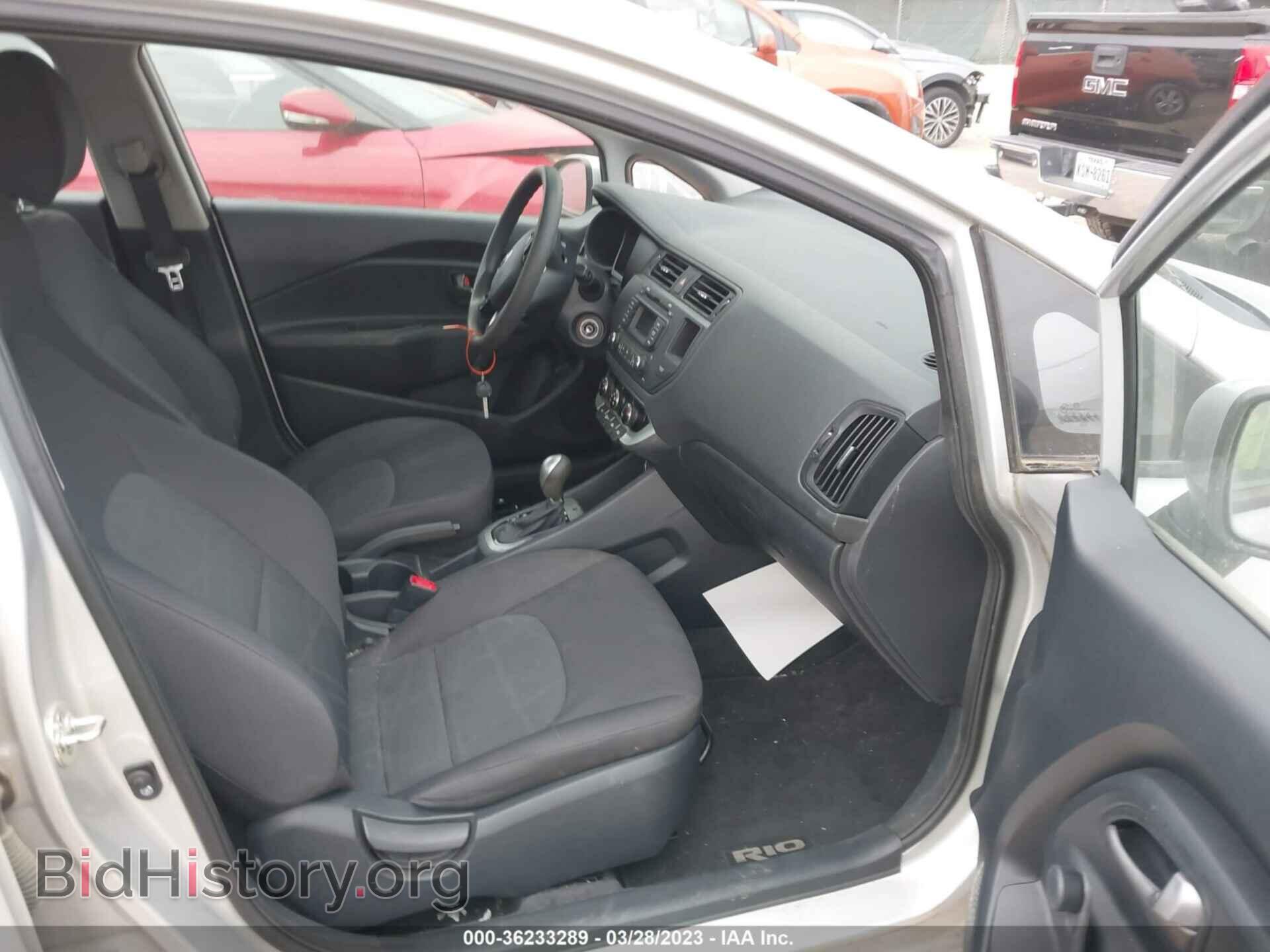 2014 KIA RIO - VIN: KNADM4A32E6403274 - Фото 5