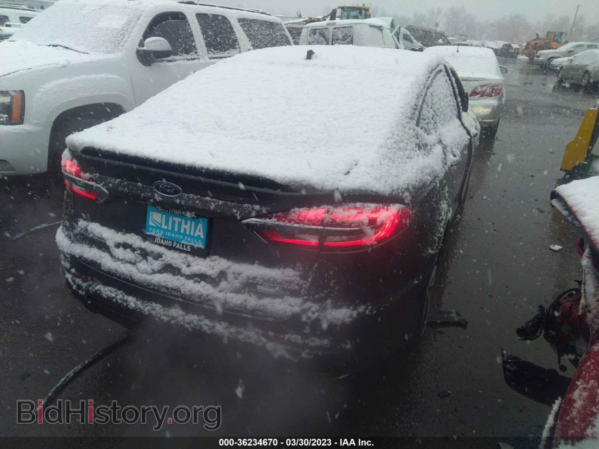 2020 FORD FUSION - VIN: 3FA6P0D91LR117434 - Фото 4