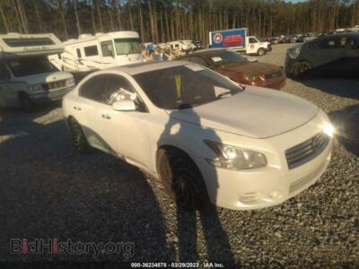 2013 Nissan MAXIMA 3.5 S, белый — VIN 1N4AA5AP7DC819253, IAAI