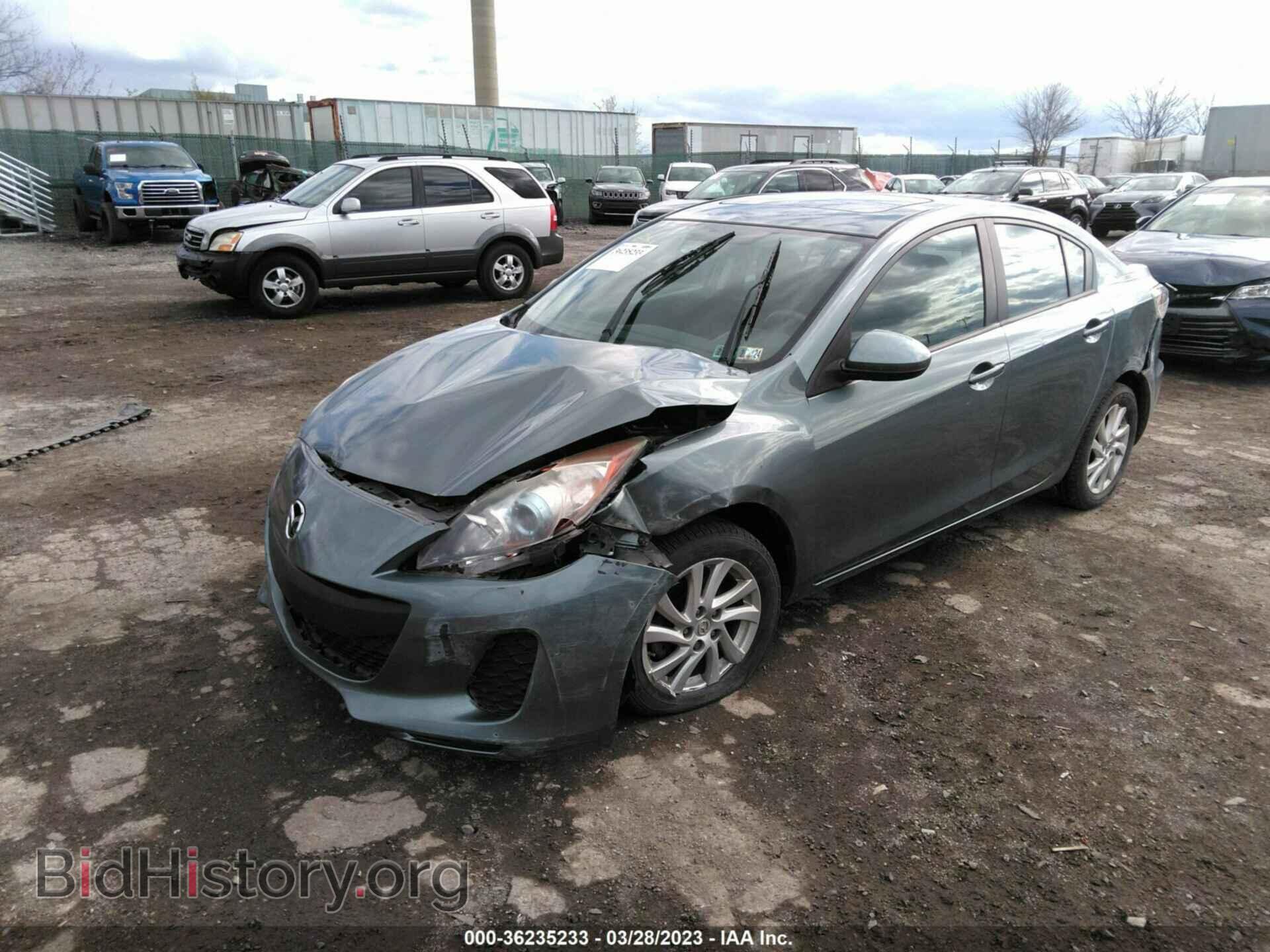 2012 MAZDA MAZDA3 - VIN: JM1BL1V87C1692101 - Фото 2
