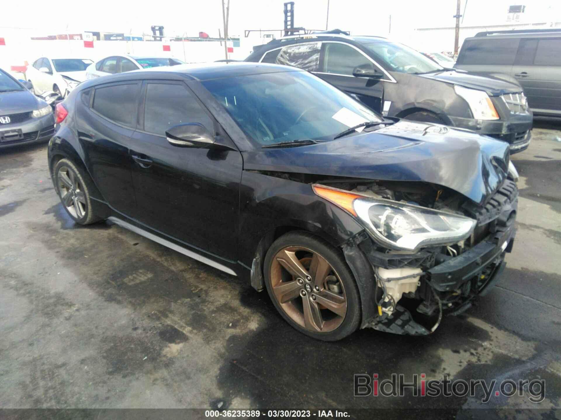 Photo KMHTC6AE3EU209231 - HYUNDAI VELOSTER 2014