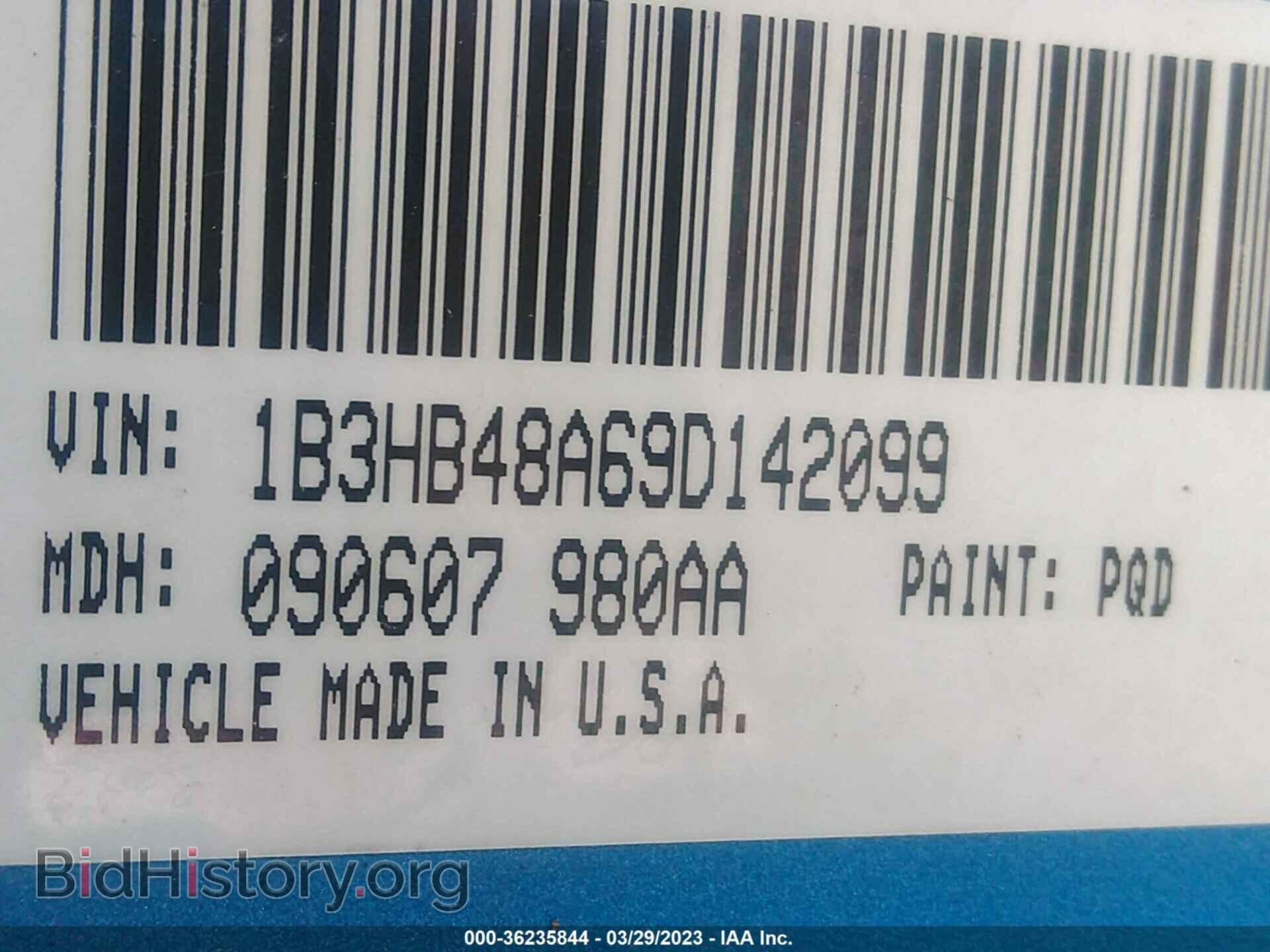 2009 DODGE CALIBER - VIN: 1B3HB48A69D142099 - Photo 9