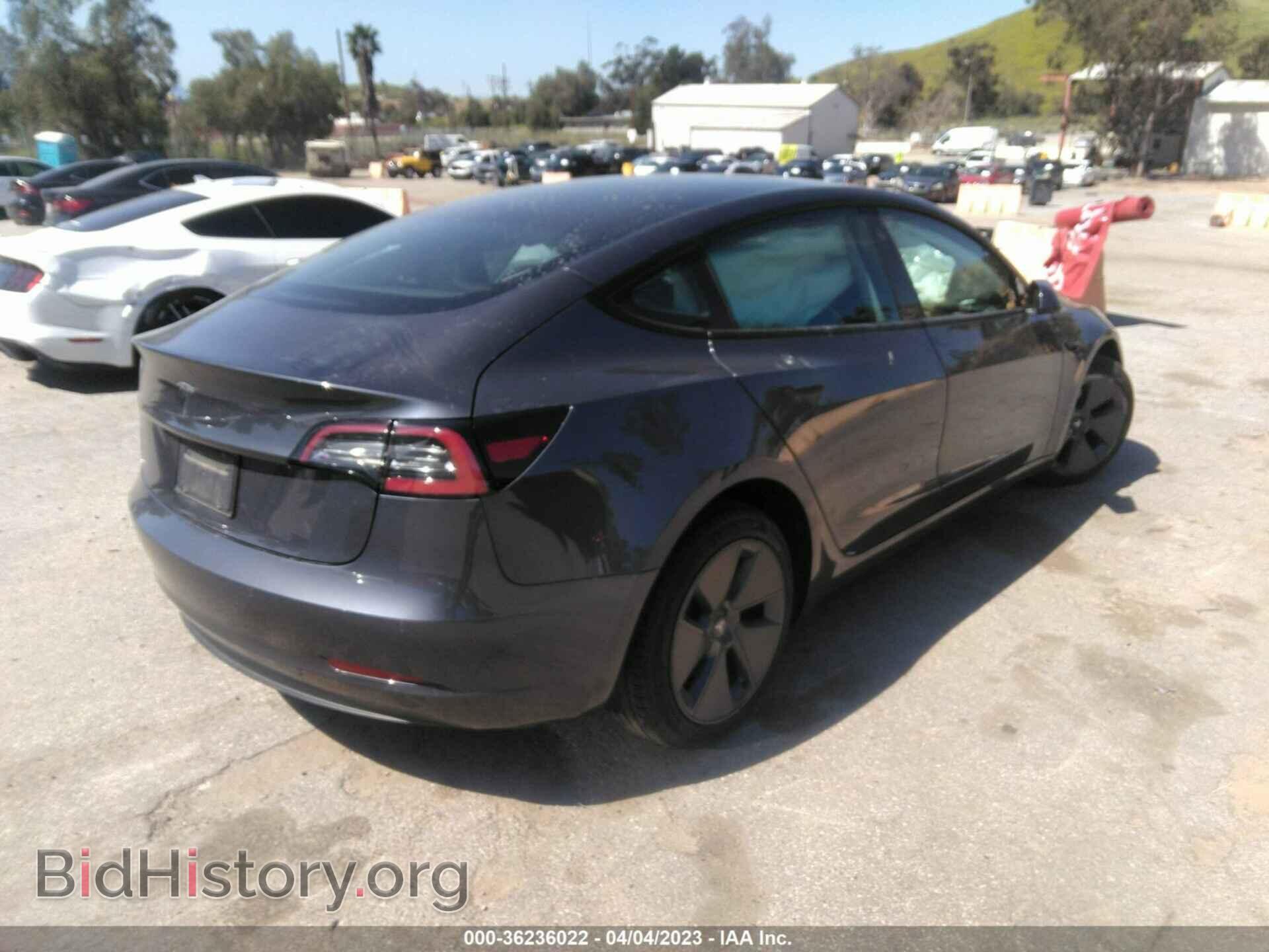 2022 TESLA MODEL 3 - VIN: 5YJ3E1EA6NF138348 - Фото 4