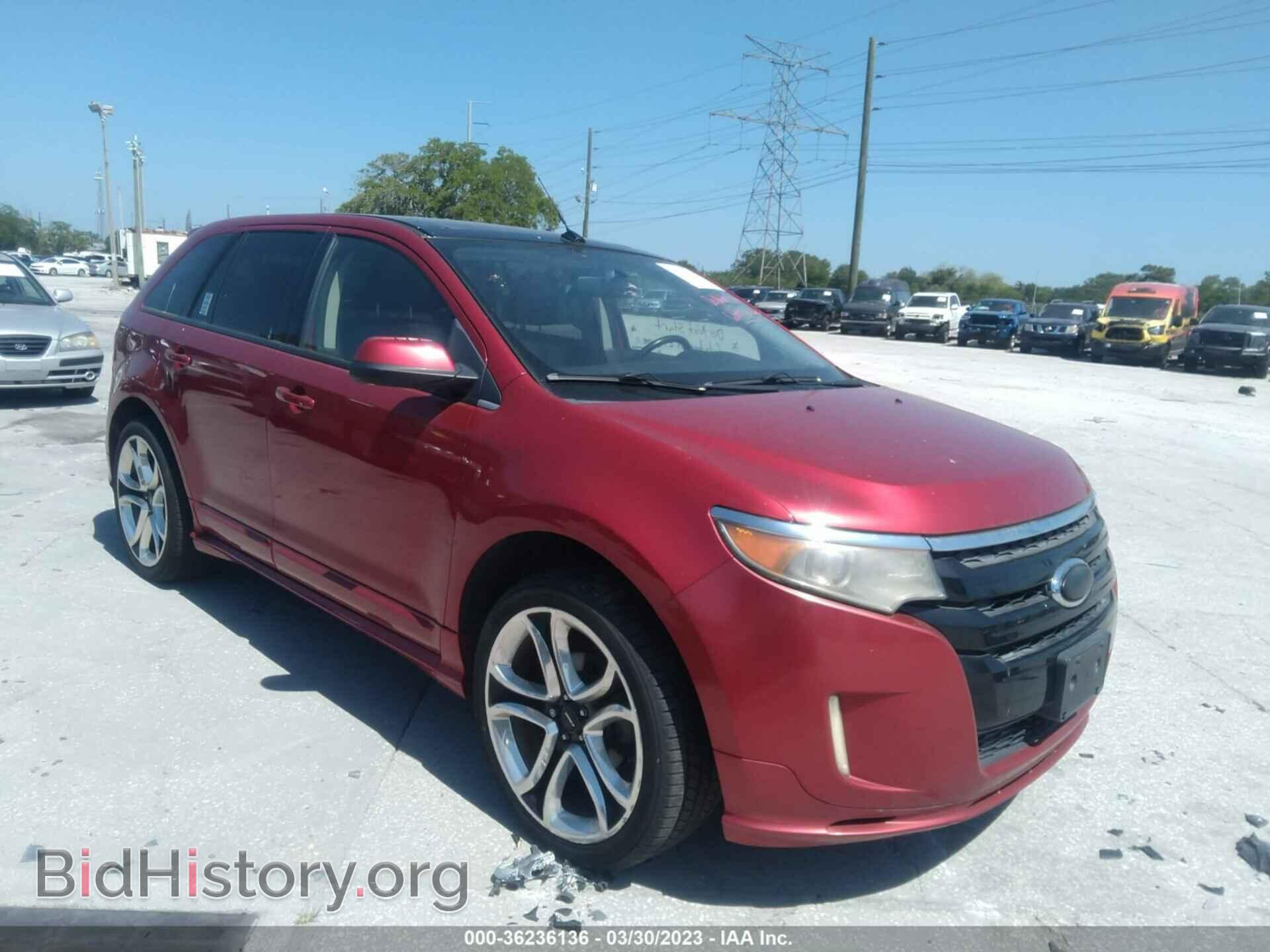 Фотография 2FMDK4AK3BBB10573 - FORD EDGE 2011