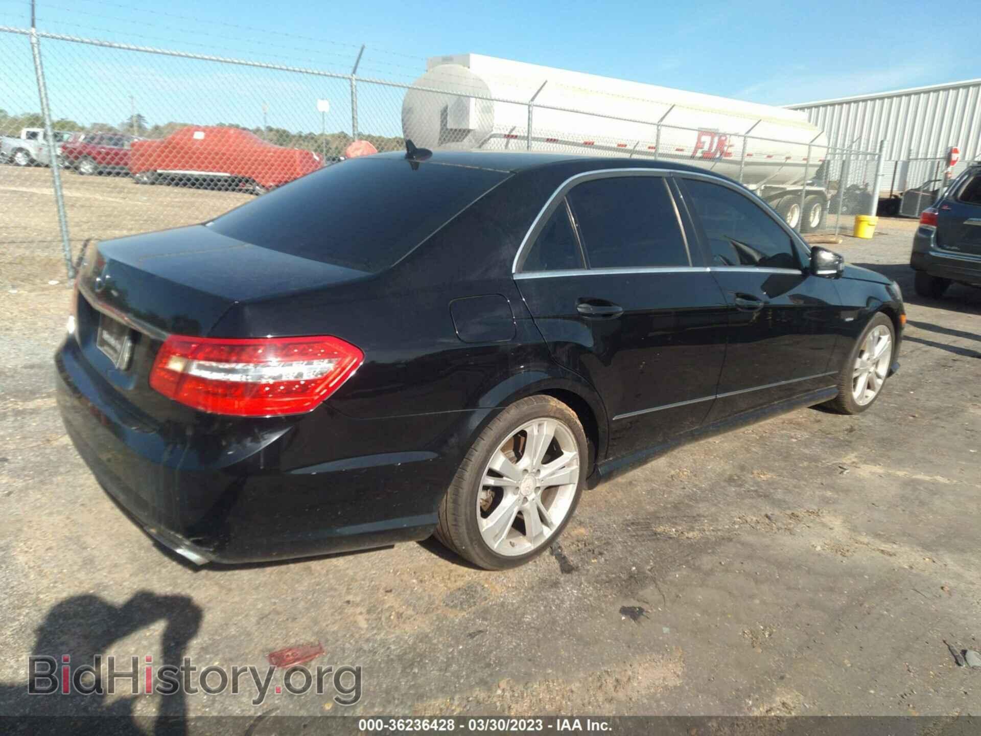 2012 MERCEDES-BENZ E-CLASS - VIN: WDDHF5KB6CA552619 - Фото 4
