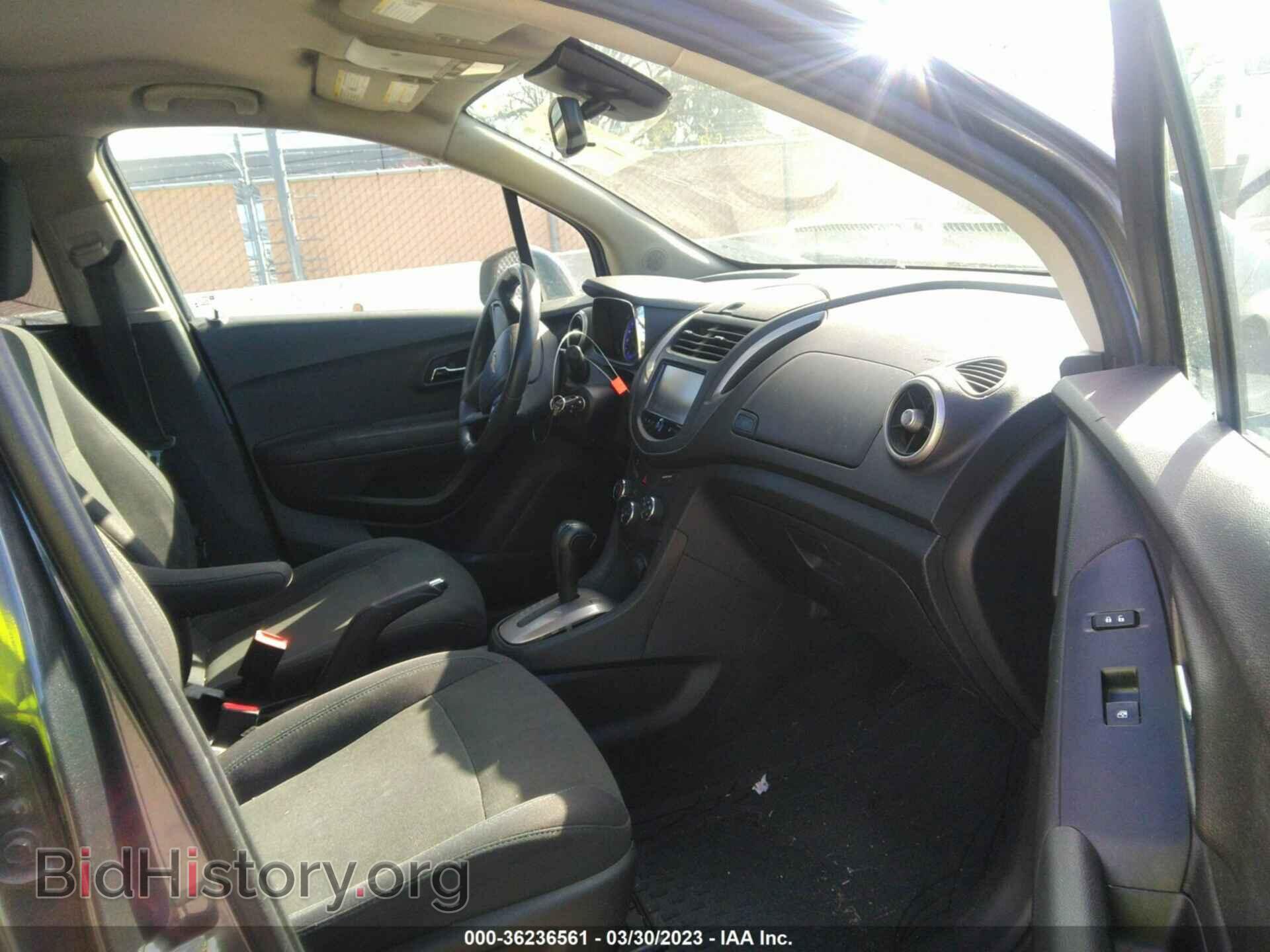 2016 CHEVROLET TRAX - VIN: 3GNCJKSB2GL176217 - Фото 5