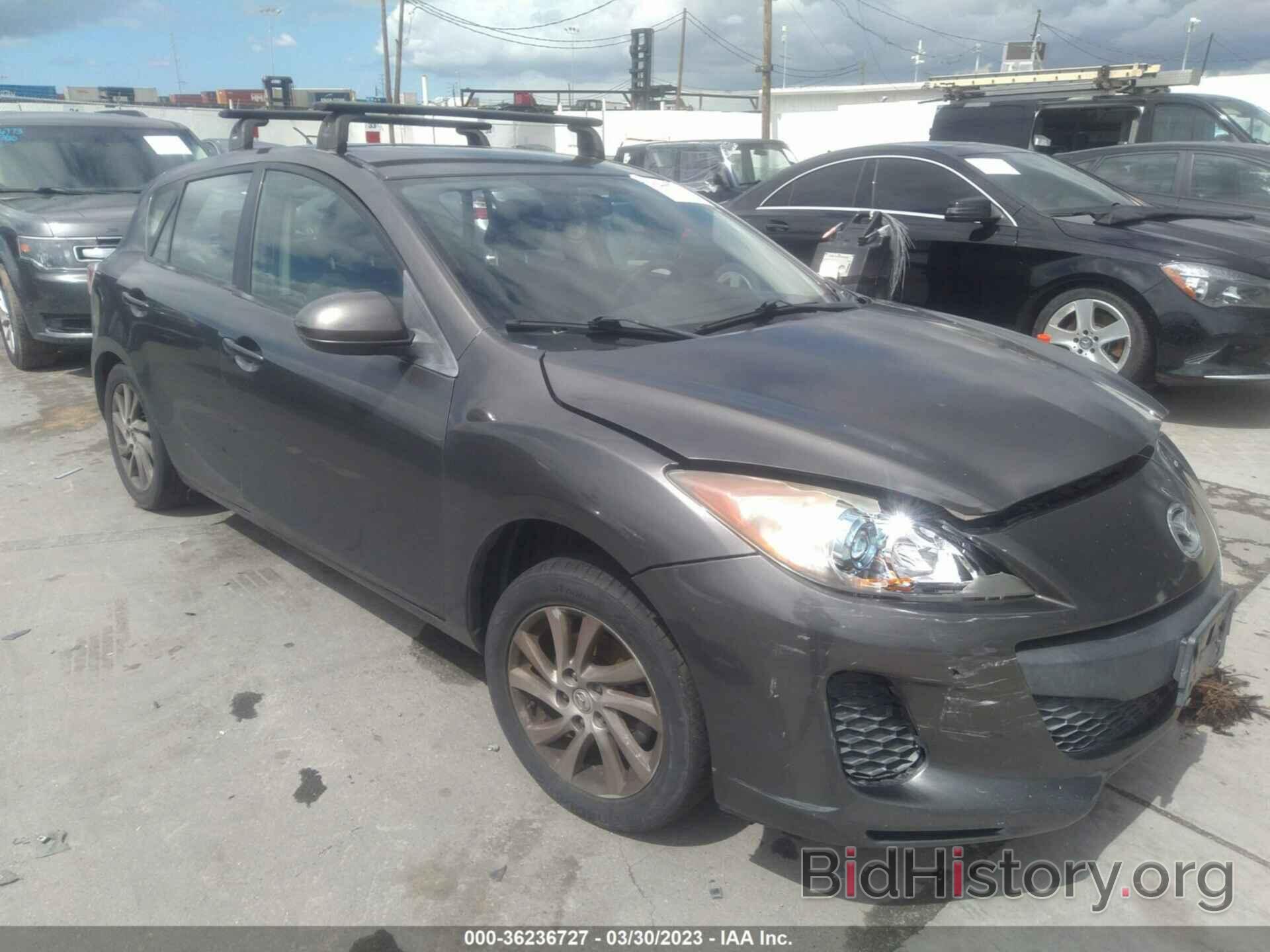 Photo JM1BL1L89C1606807 - MAZDA MAZDA3 2012