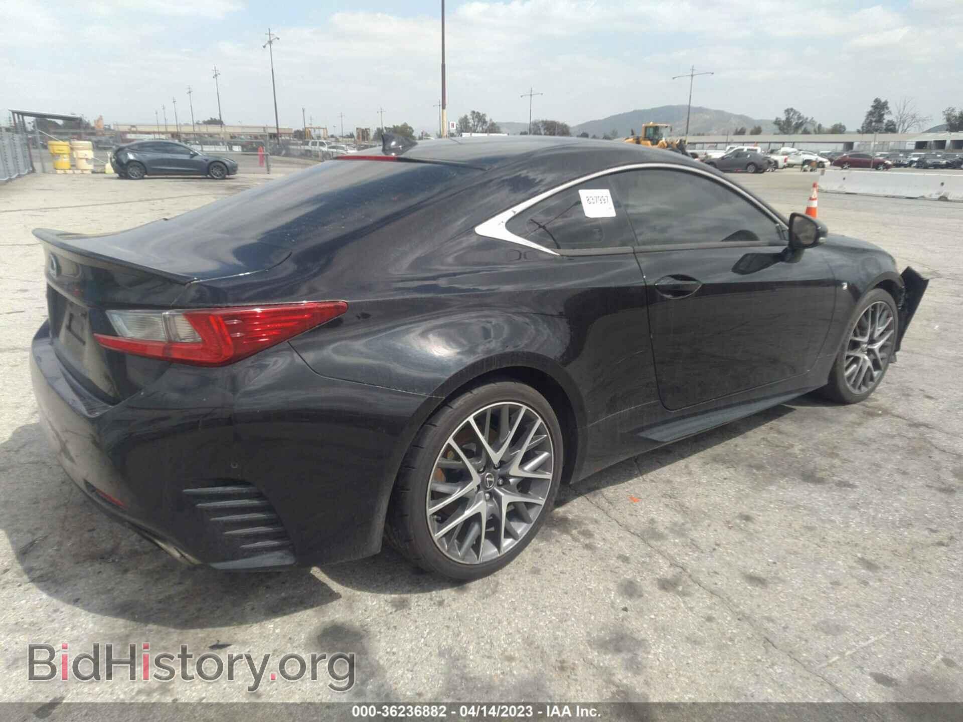 2015 LEXUS RC 350 - VIN: JTHHE5BC8F5002078 - Фото 4