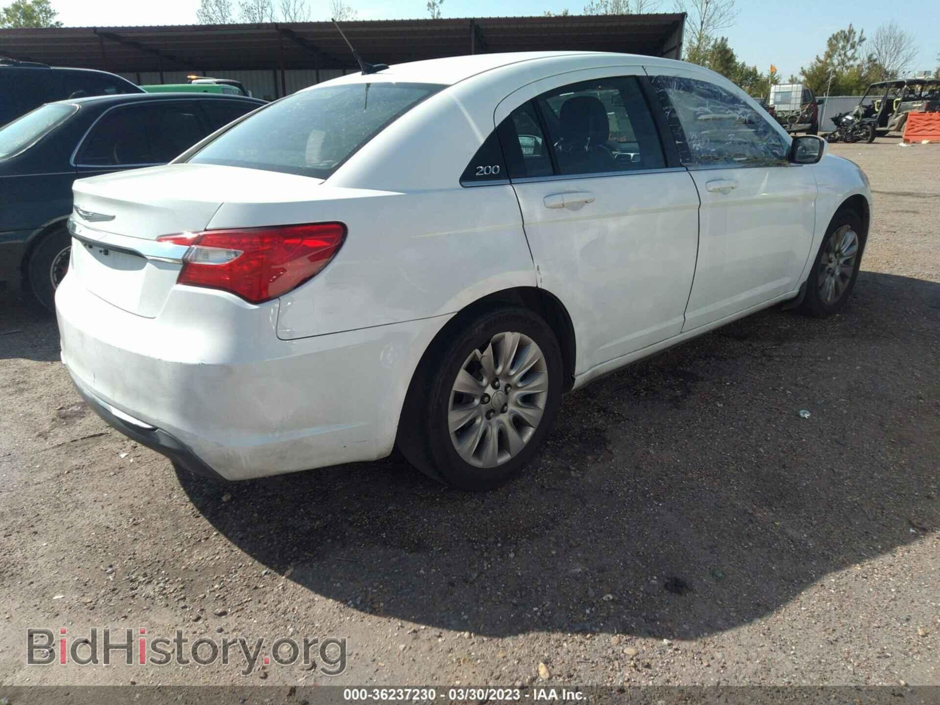 2013 CHRYSLER 200 - VIN: 1C3CCBAG3DN743079 - Photo 4