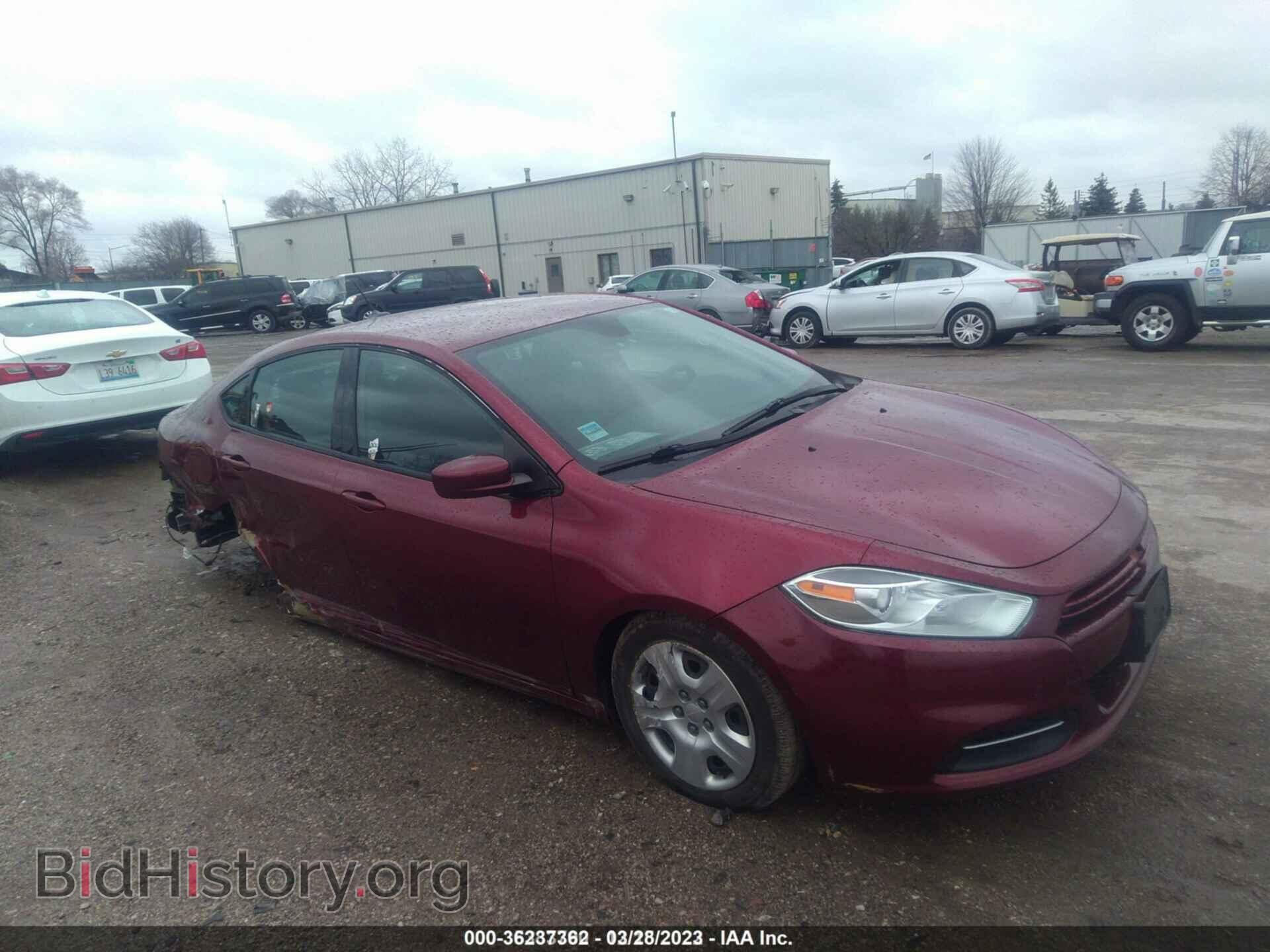 Фотография 1C3CDFAA3FD281955 - DODGE DART 2015