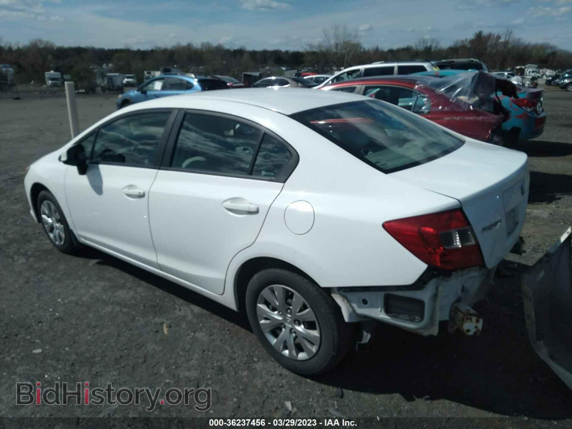 2012 HONDA CIVIC SDN - VIN: 19XFB2F52CE080996 - Фото 3