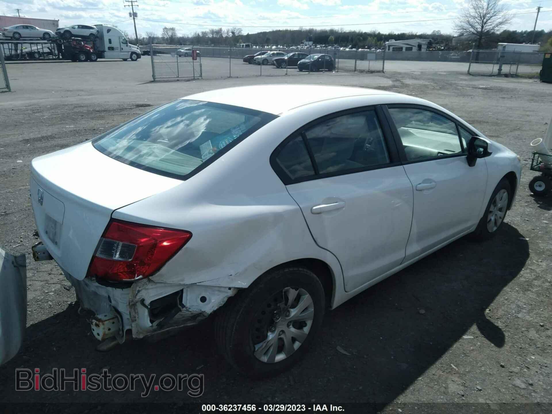 2012 HONDA CIVIC SDN - VIN: 19XFB2F52CE080996 - Фото 4