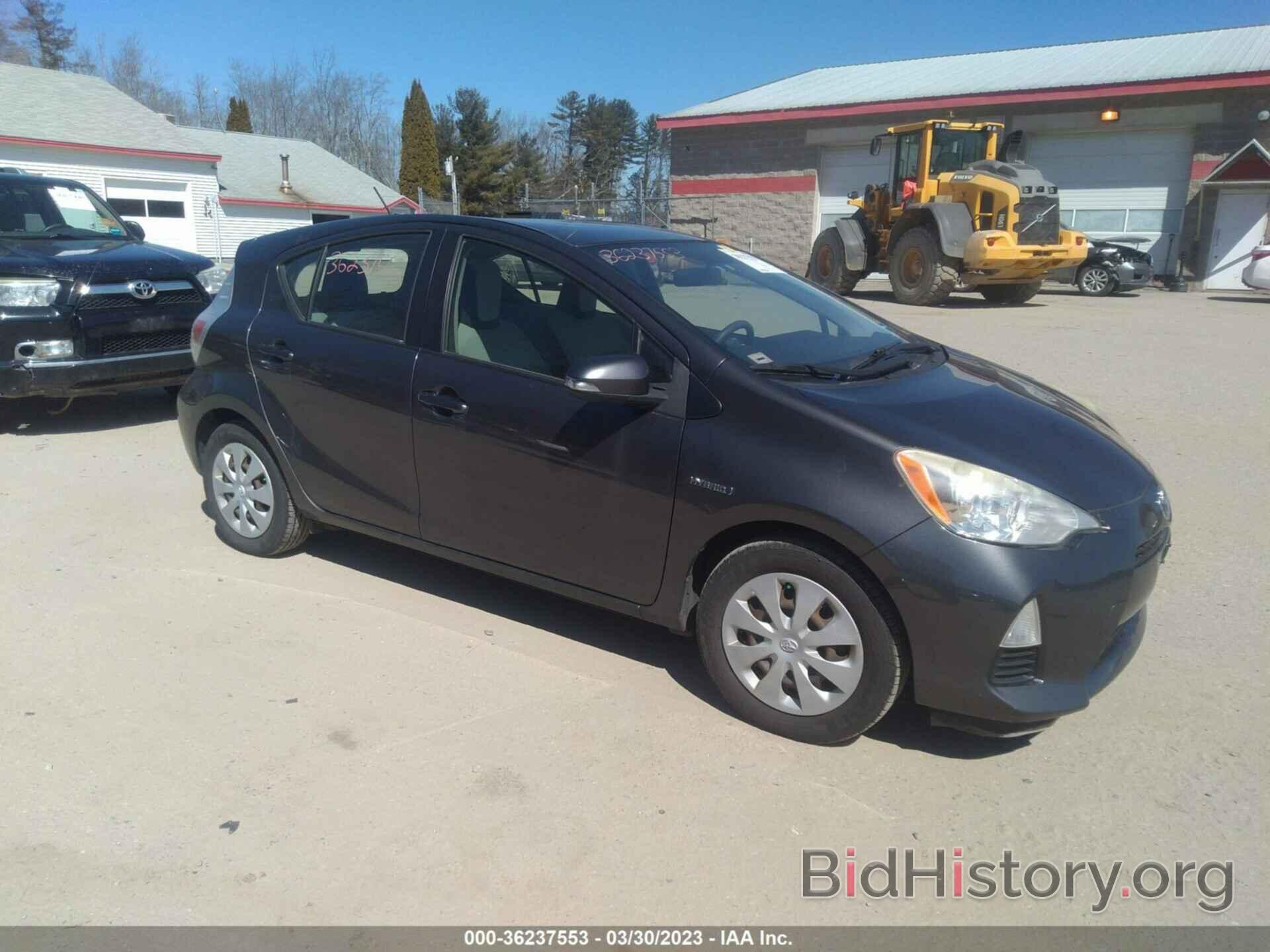 Photo JTDKDTB31C1514864 - TOYOTA PRIUS C 2012