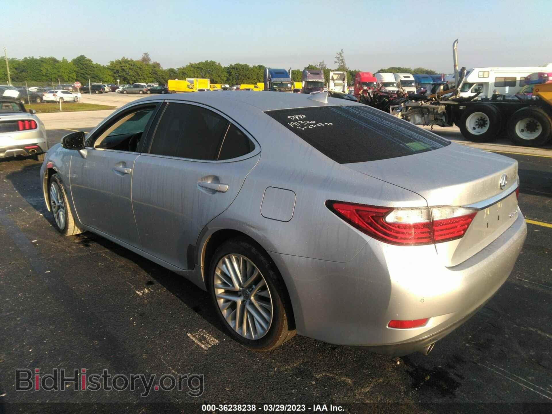 2015 LEXUS ES 350 - VIN: JTHBK1GG6F2191320 - Фото 3
