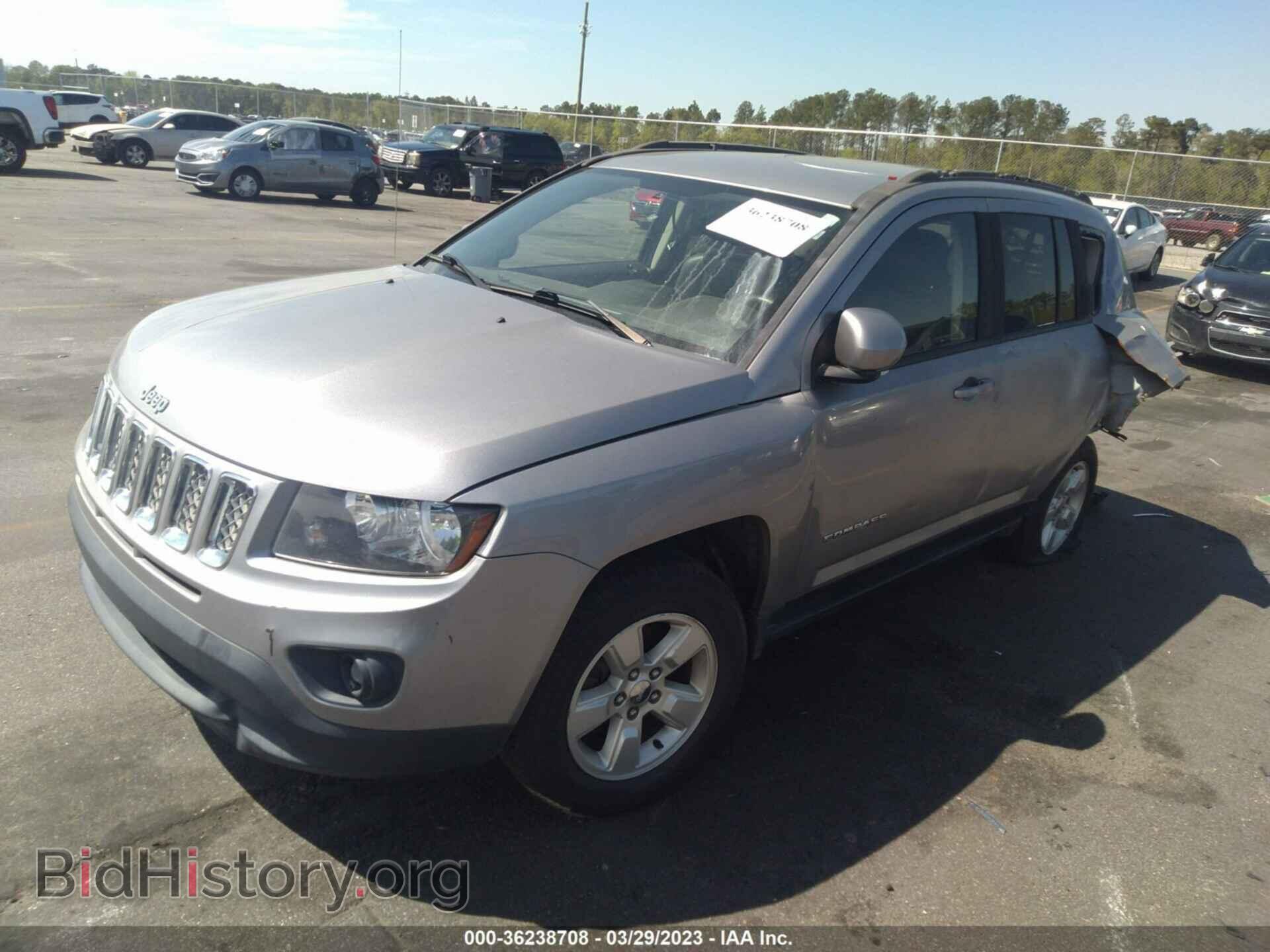 2016 JEEP COMPASS - VIN: 1C4NJCEA1GD735143 - Фото 2