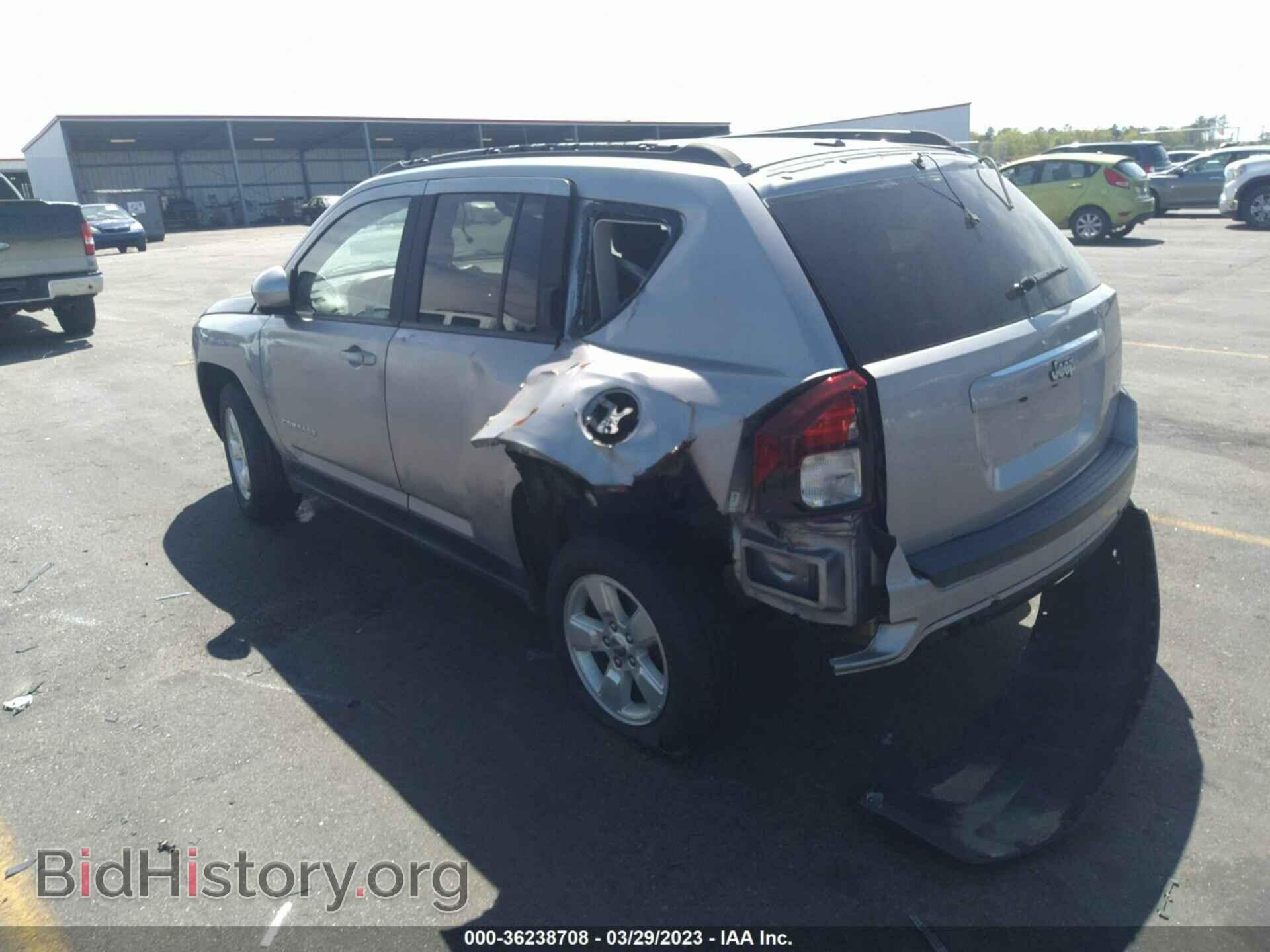 2016 JEEP COMPASS - VIN: 1C4NJCEA1GD735143 - Фото 3